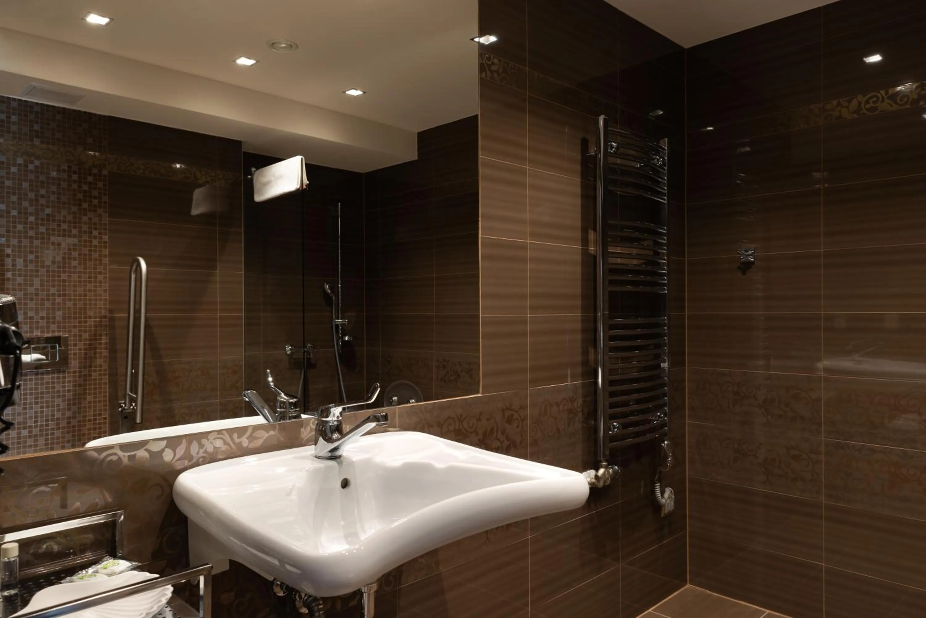 Bathroom in Hotel Pagony Wellness