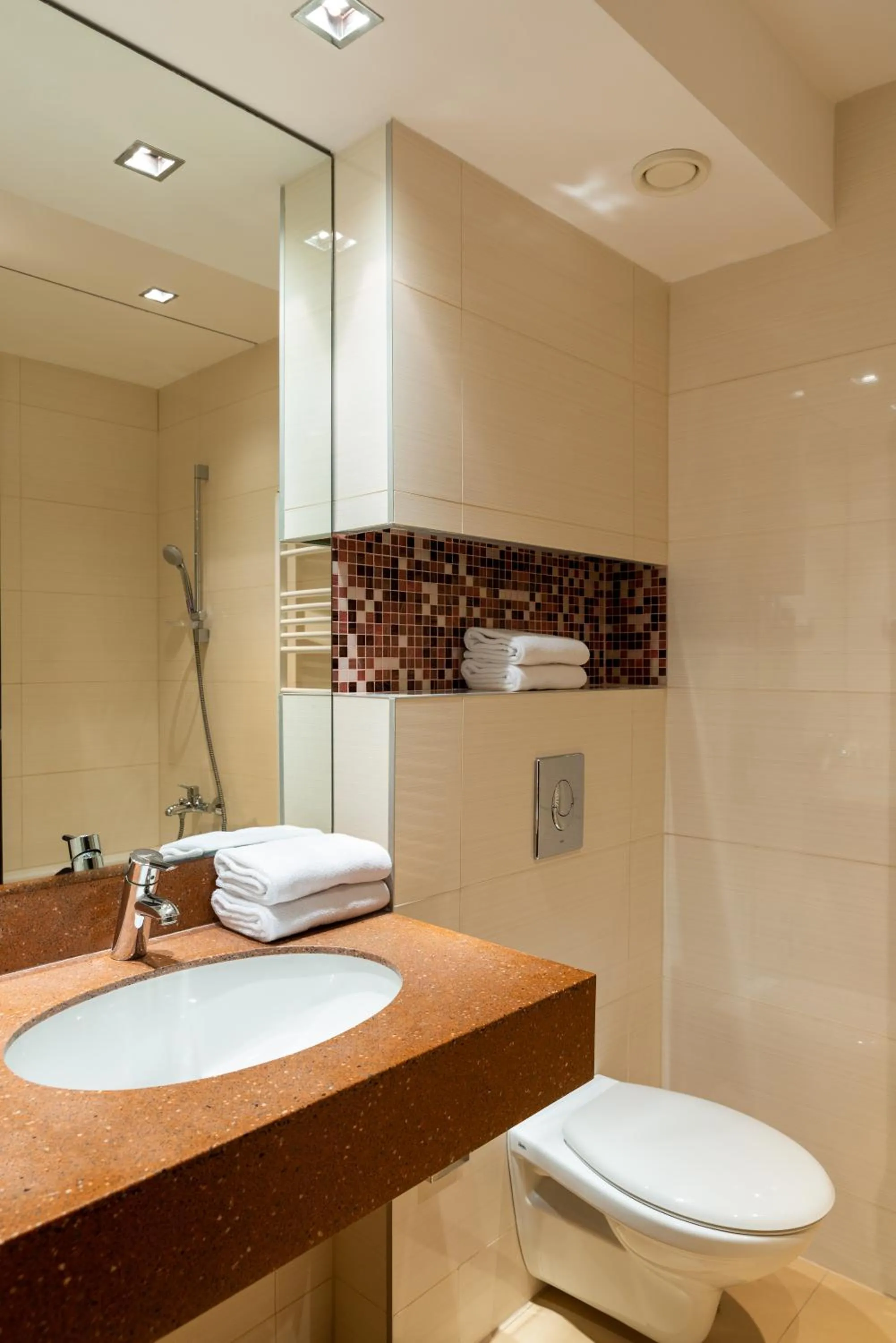 Bathroom in Hotel Pagony Wellness
