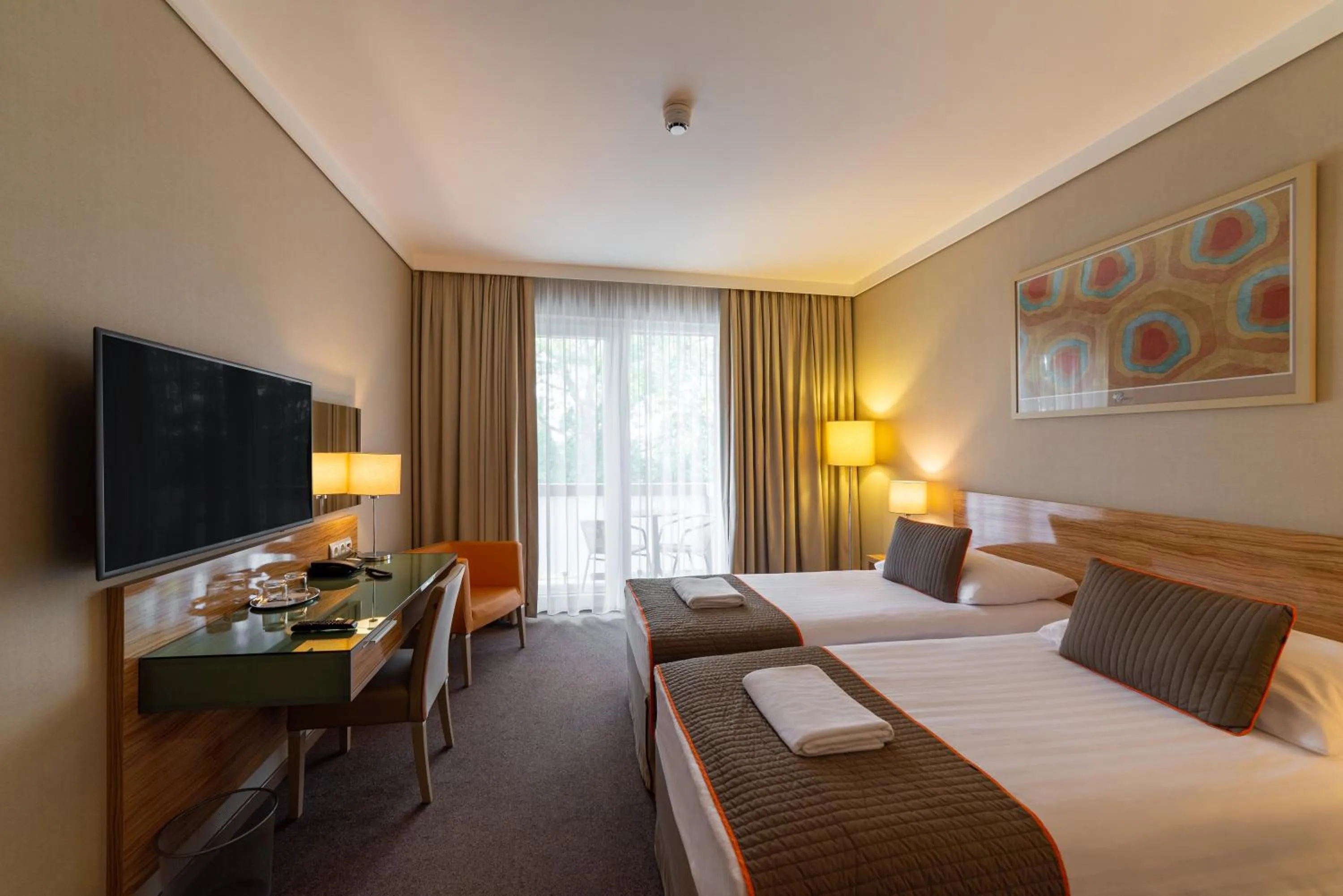 Photo of the whole room, Bed in Hotel Pagony Wellness