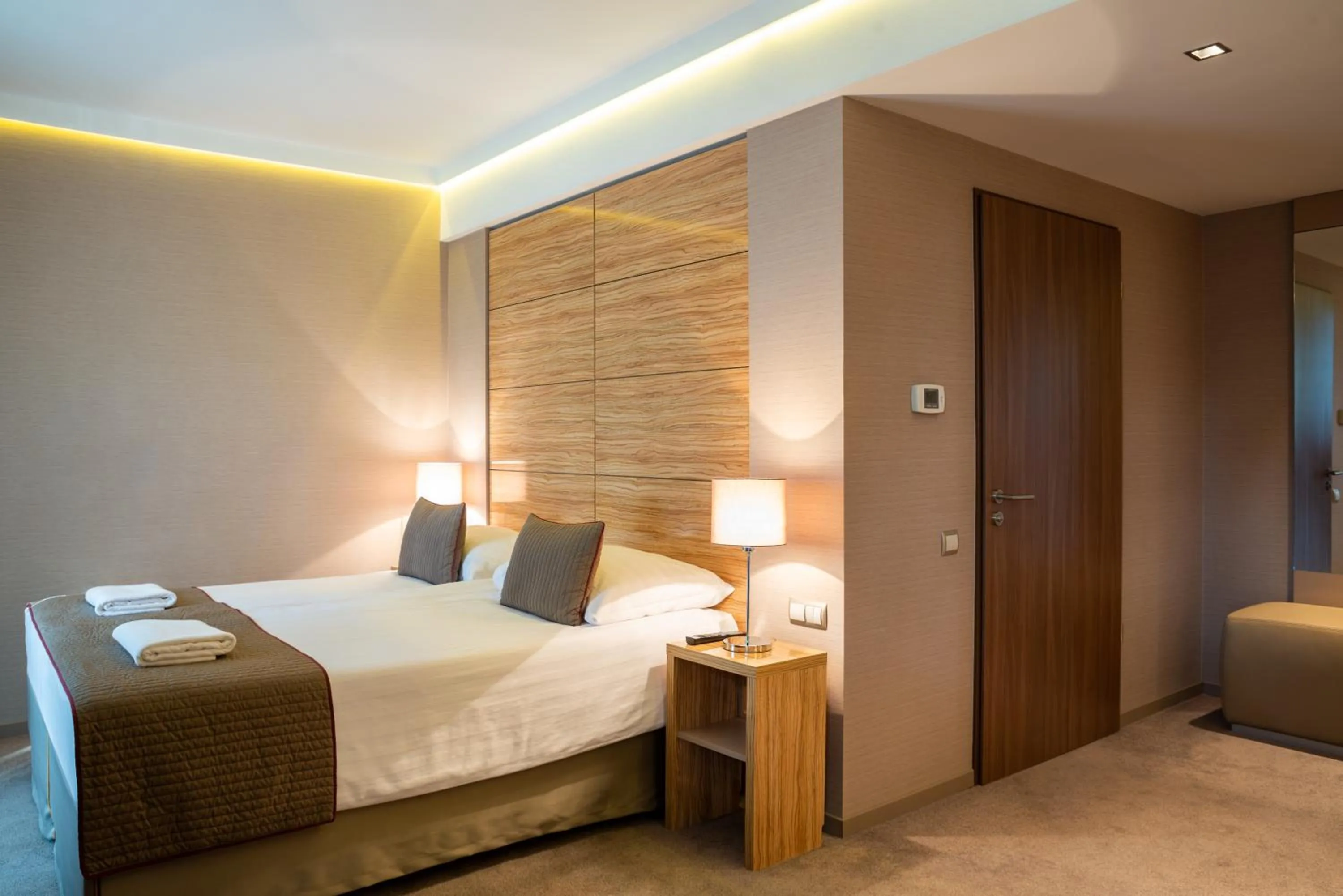 Photo of the whole room, Bed in Hotel Pagony Wellness