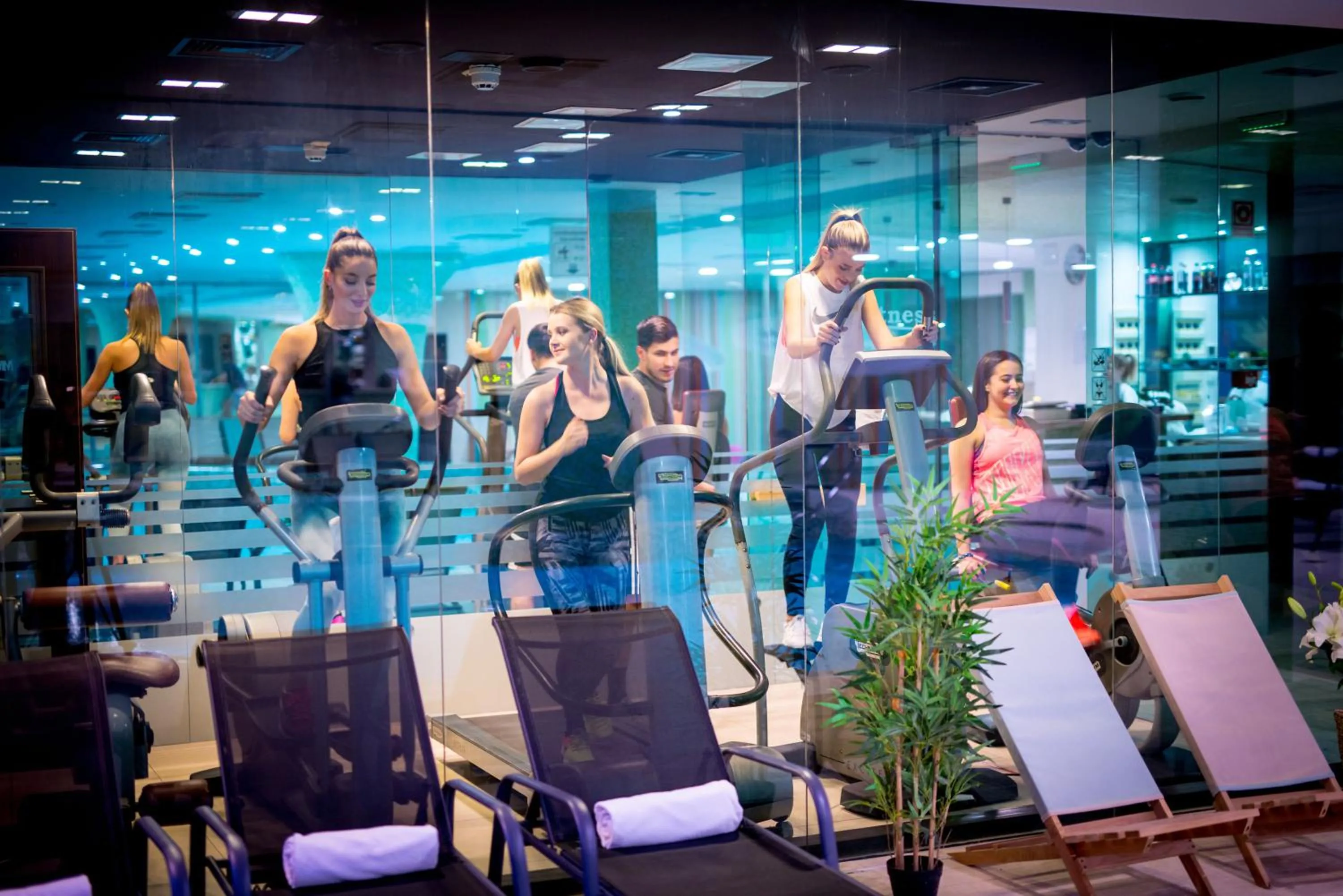 Fitness centre/facilities in Hotel Pagony Wellness