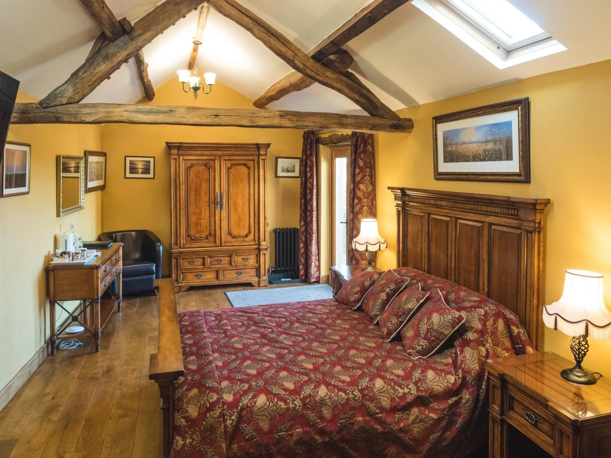 Bed in The Wayside and Whisky Barn