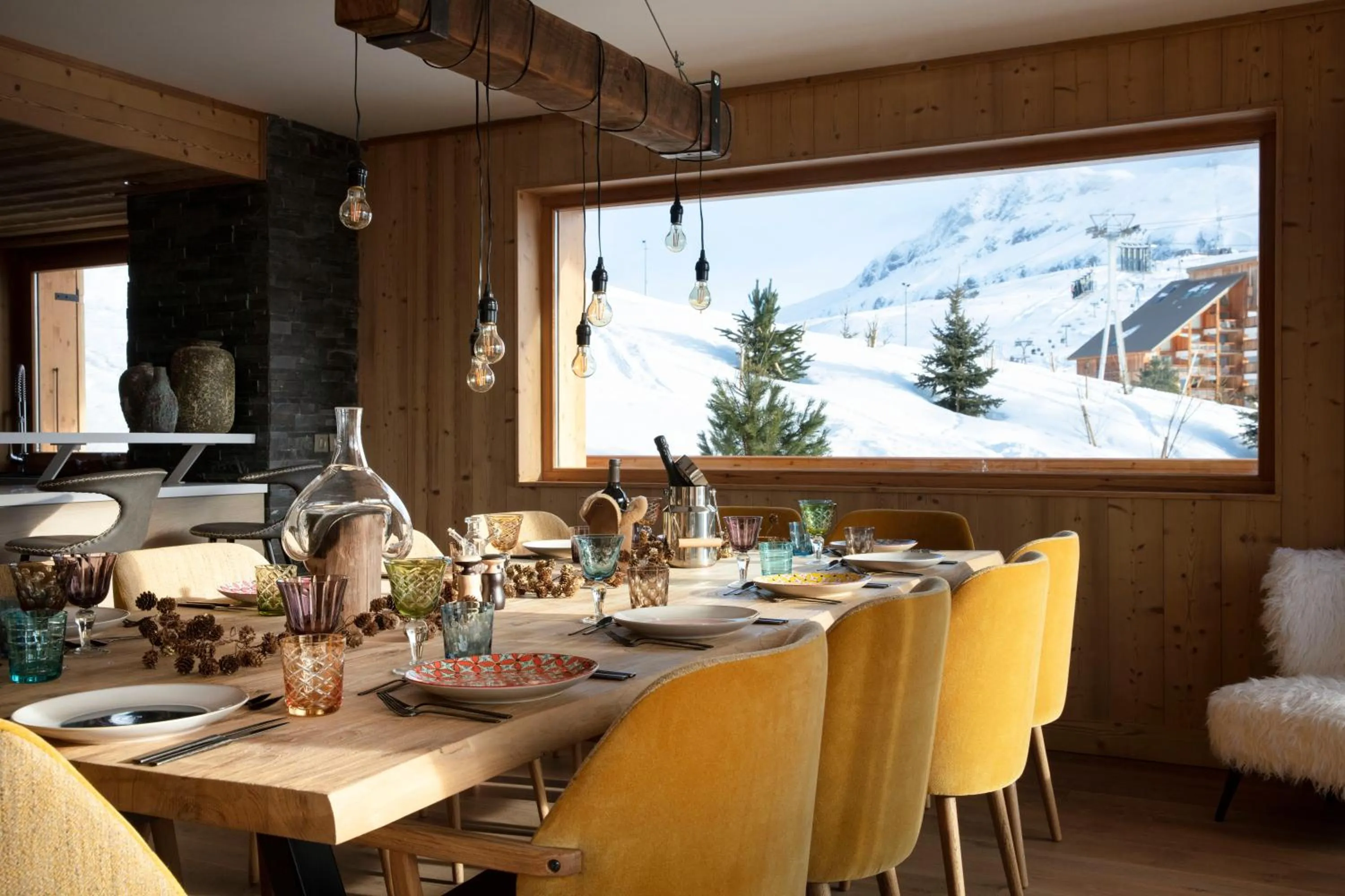 Dining area in Grandes Rousses Hotel & Spa
