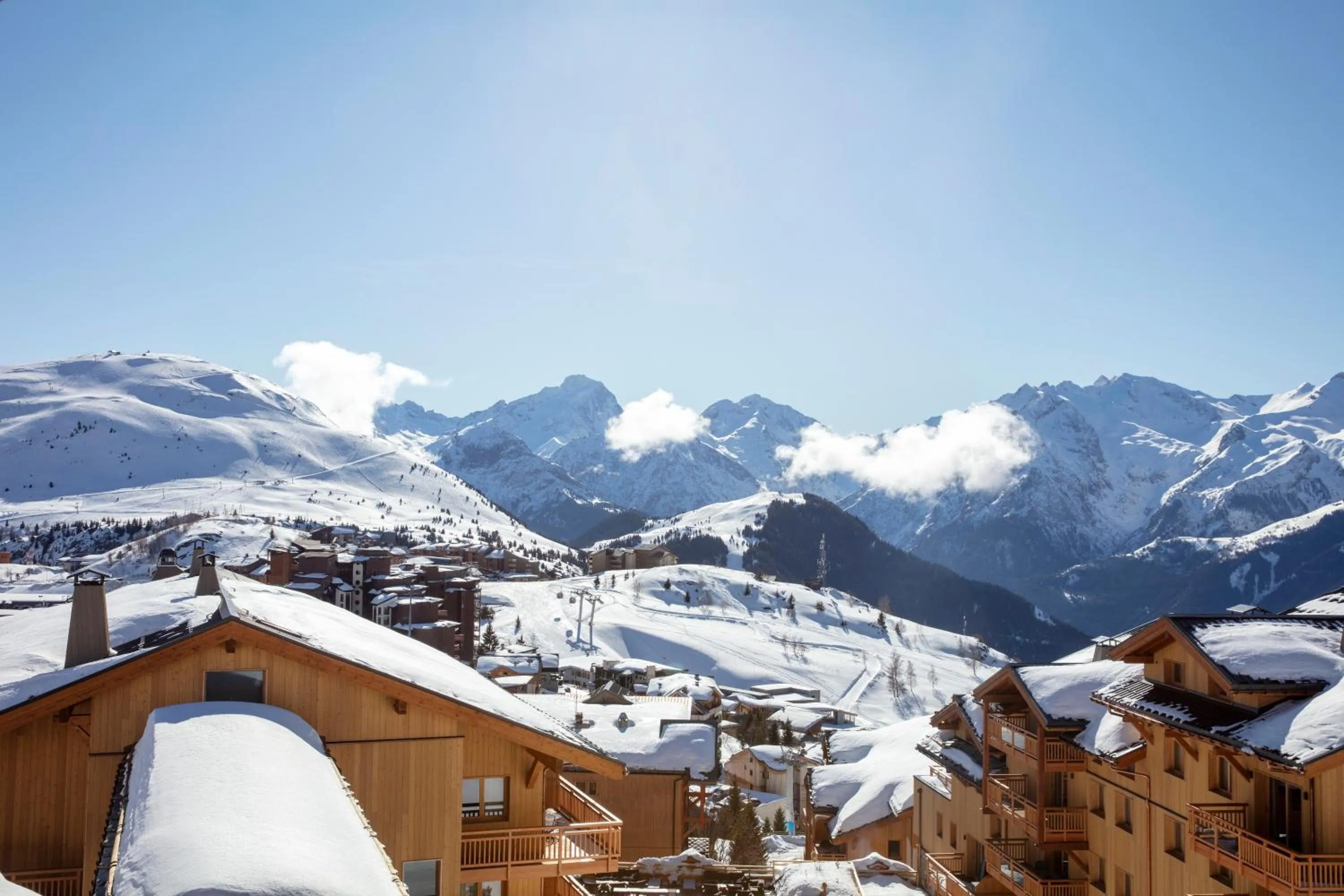 Mountain view in Grandes Rousses Hotel & Spa