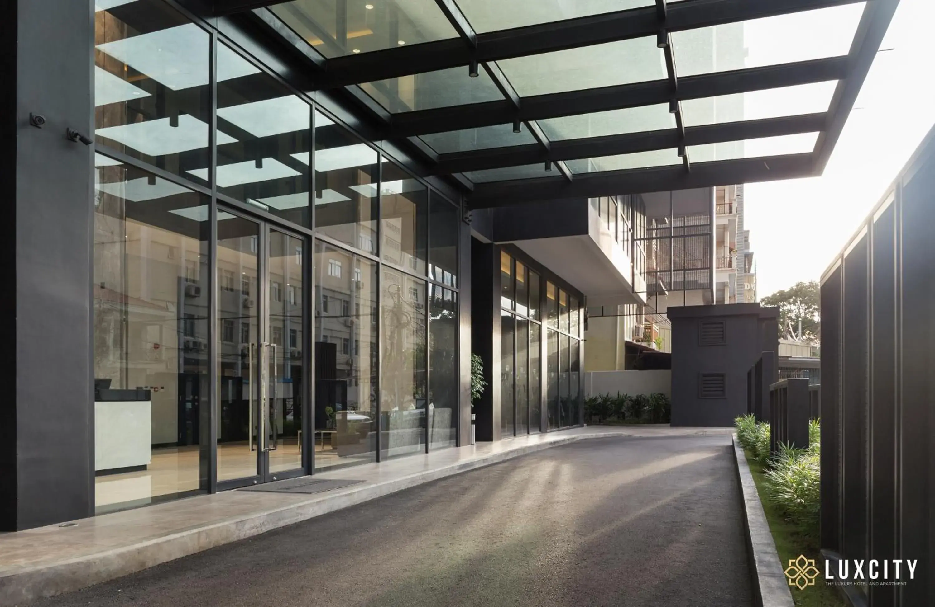 Facade/entrance in Luxcity Hotel & Apartment Facade/entrance in Luxcity Hotel & Apartment