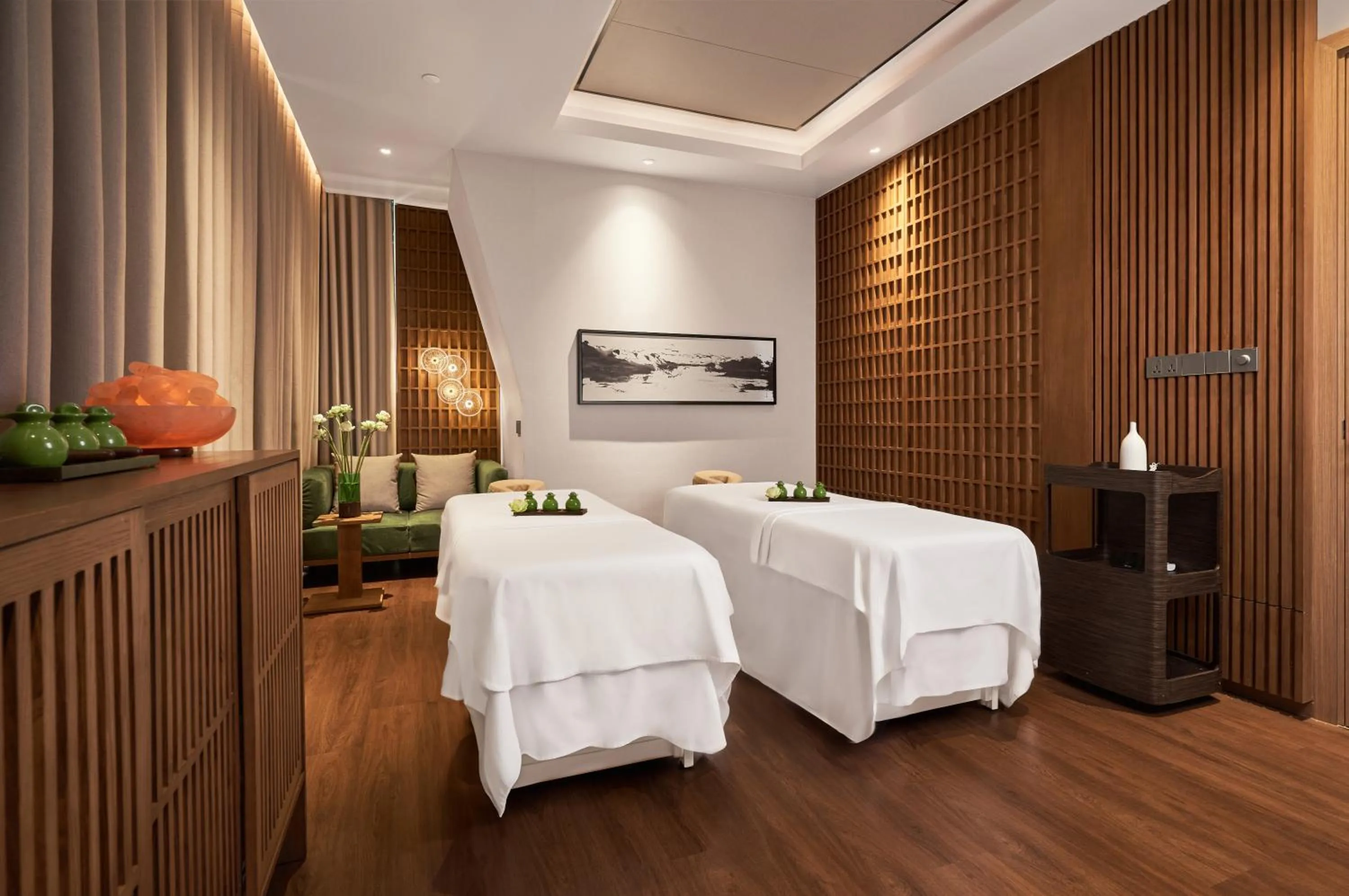 Spa and wellness centre/facilities, Bed in Luxcity Hotel & Apartment