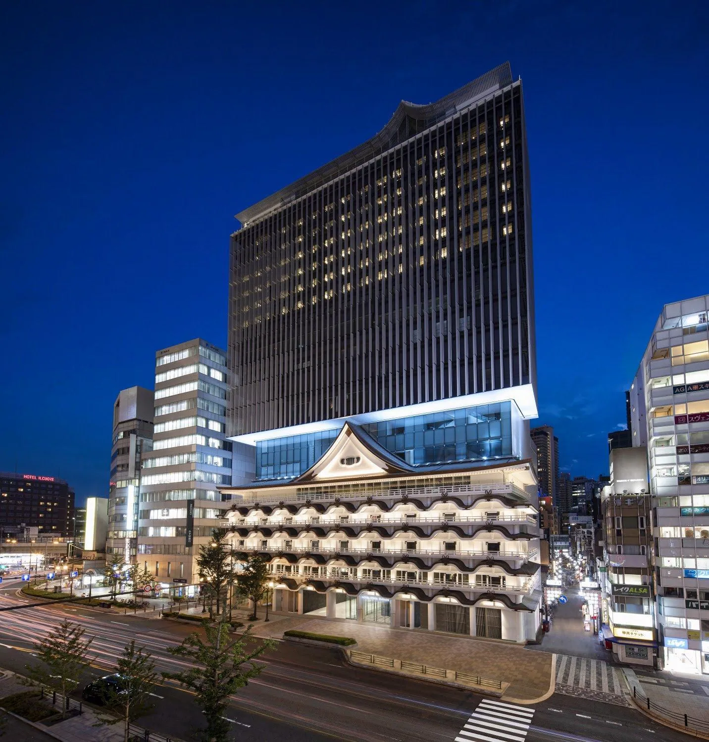 Property building in Hotel Royal Classic Osaka