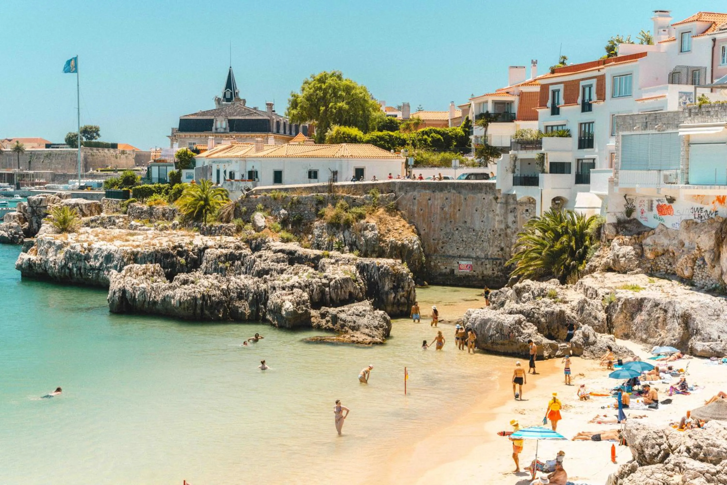 Natural landscape in Cascais Bay Hostel