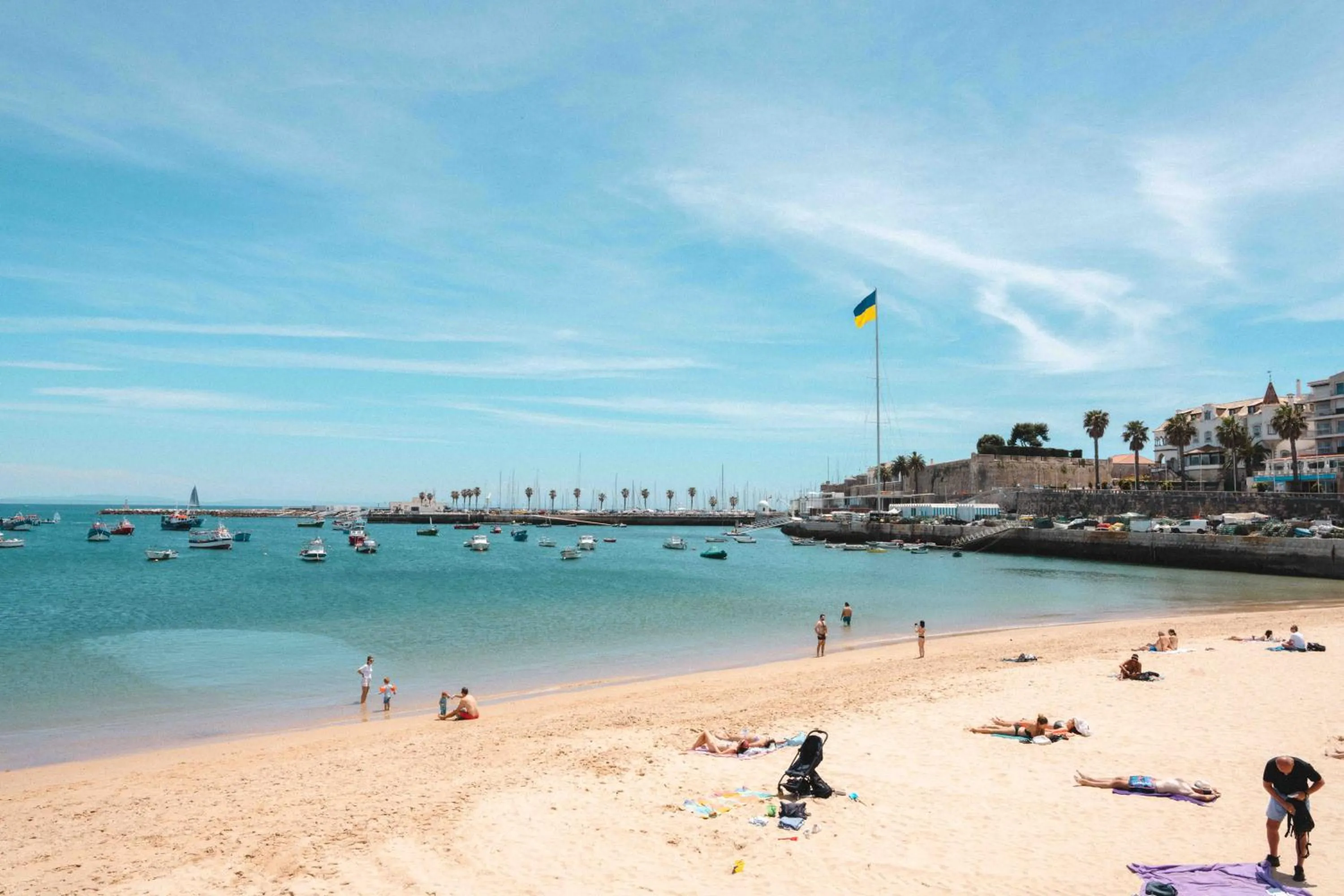 Natural landscape in Cascais Bay Hostel