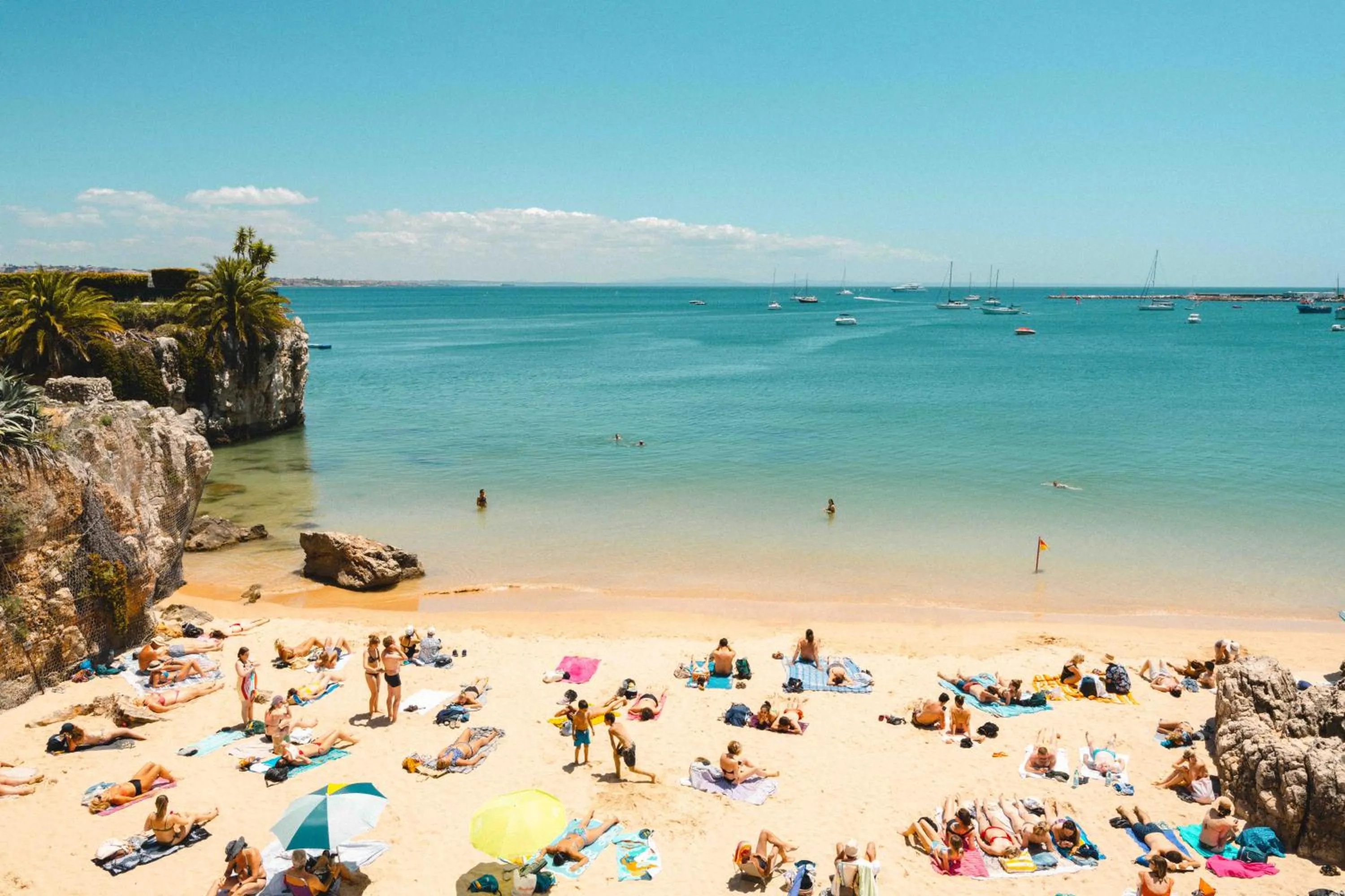 Beach in Cascais Bay Hostel
