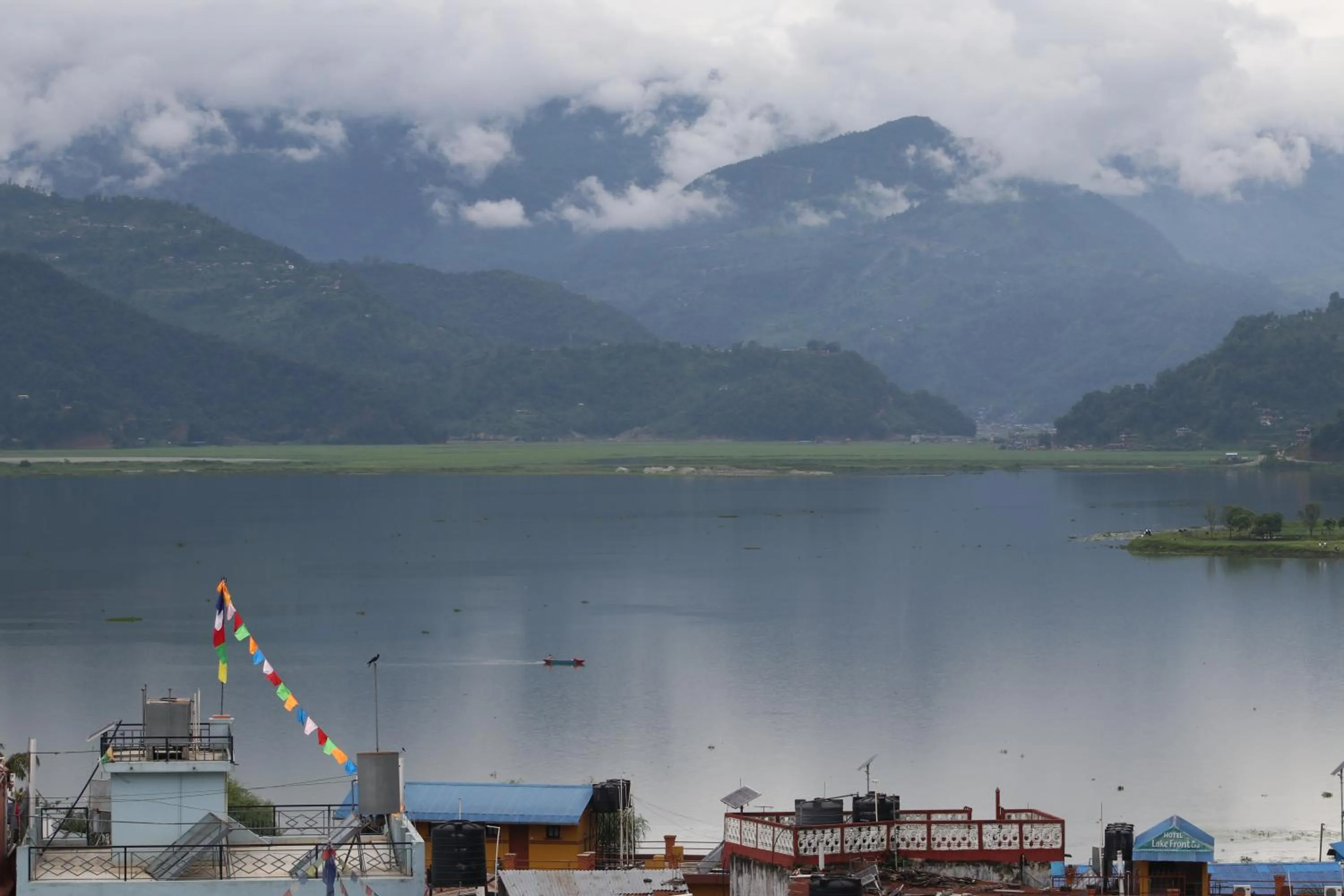 Lake view in Pokhara Tourist Home