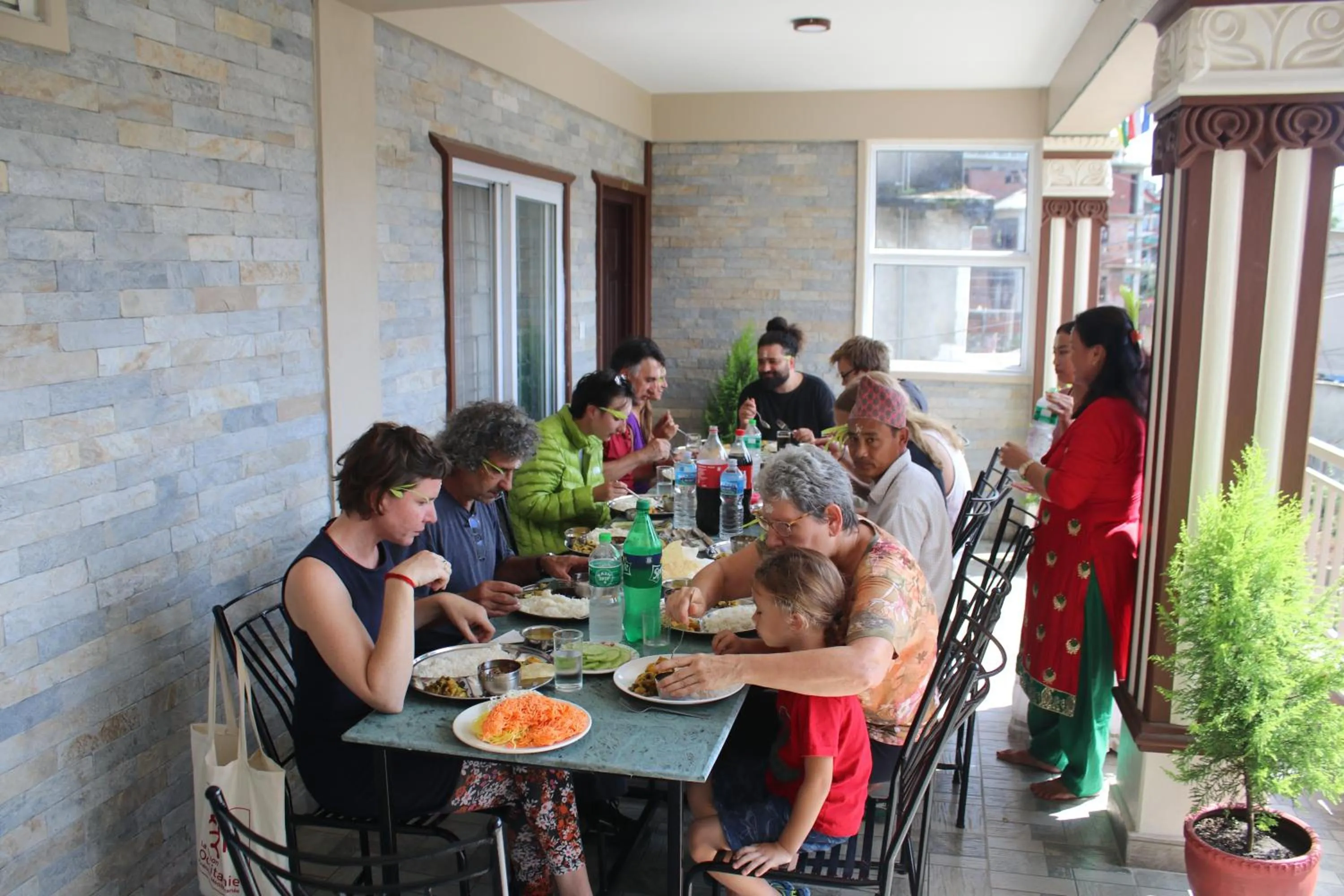 People in Pokhara Tourist Home