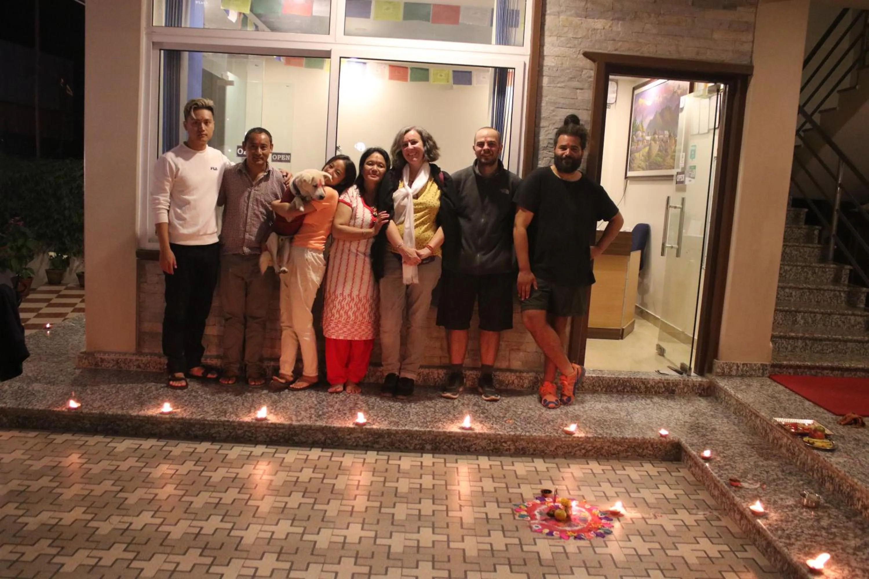 People in Pokhara Tourist Home