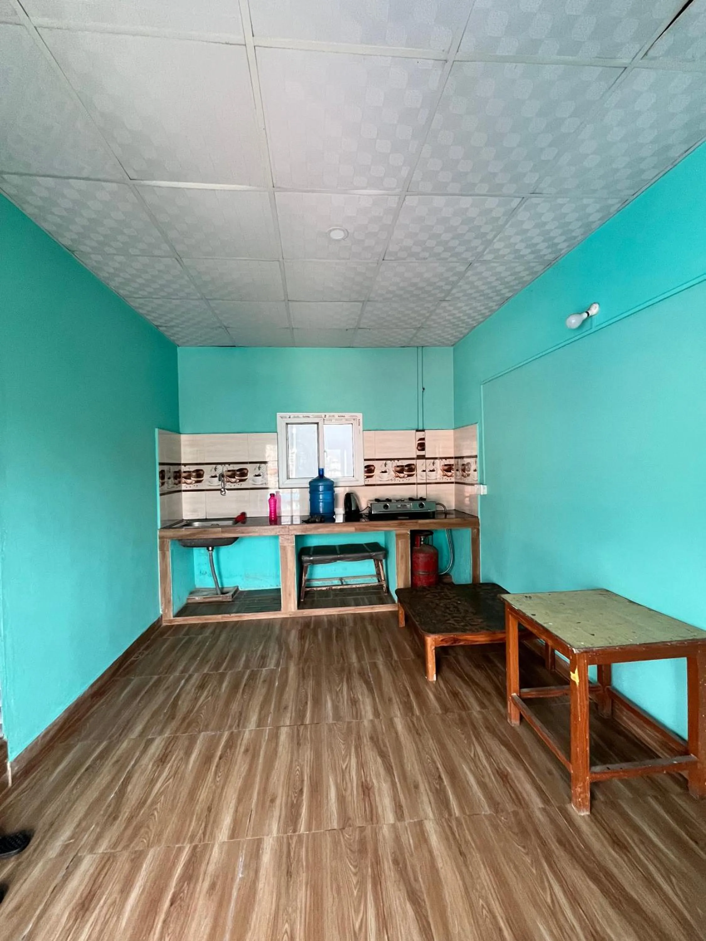 Kitchen or kitchenette in Pokhara Tourist Home