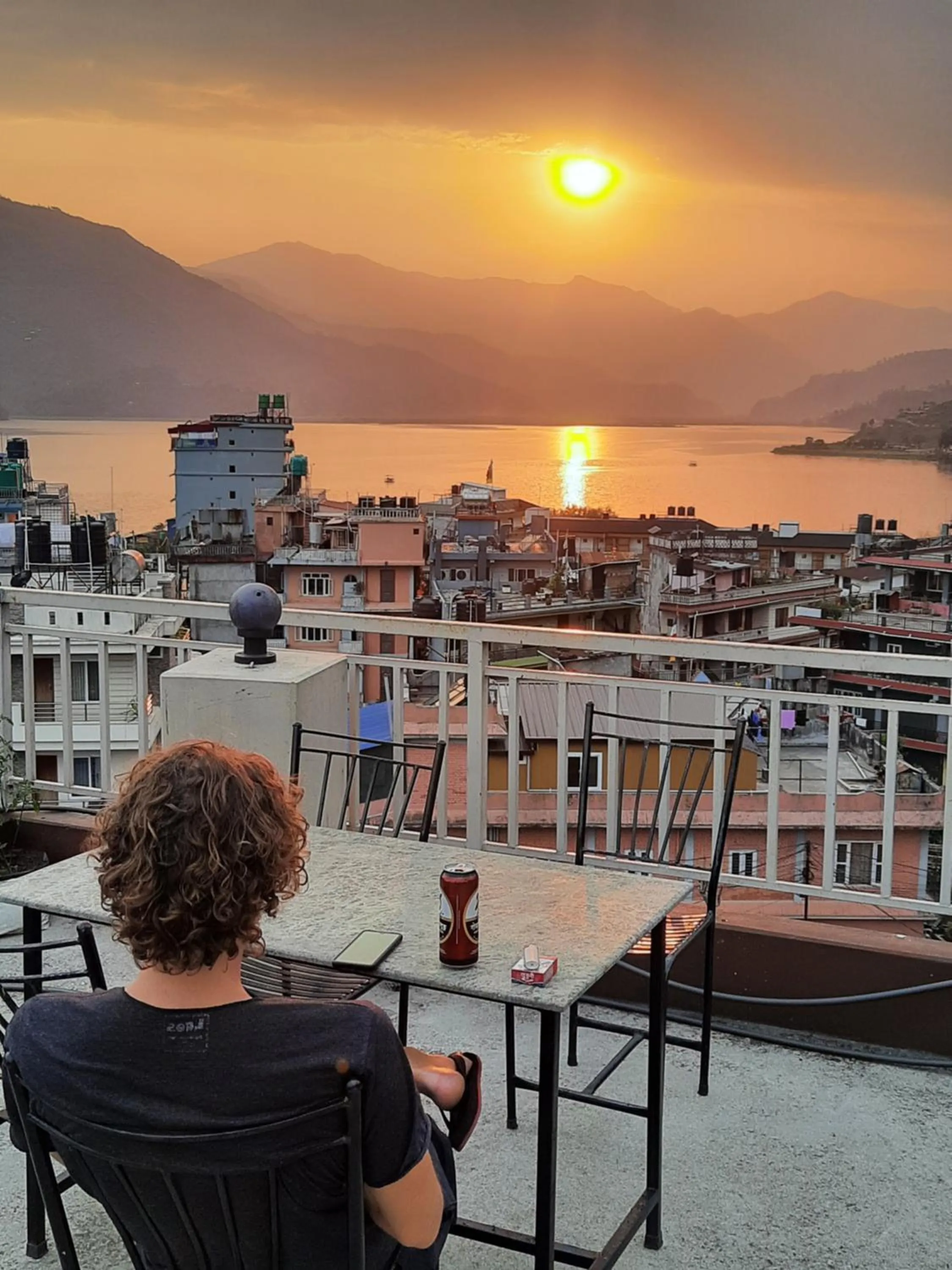 View (from property/room) in Pokhara Tourist Home