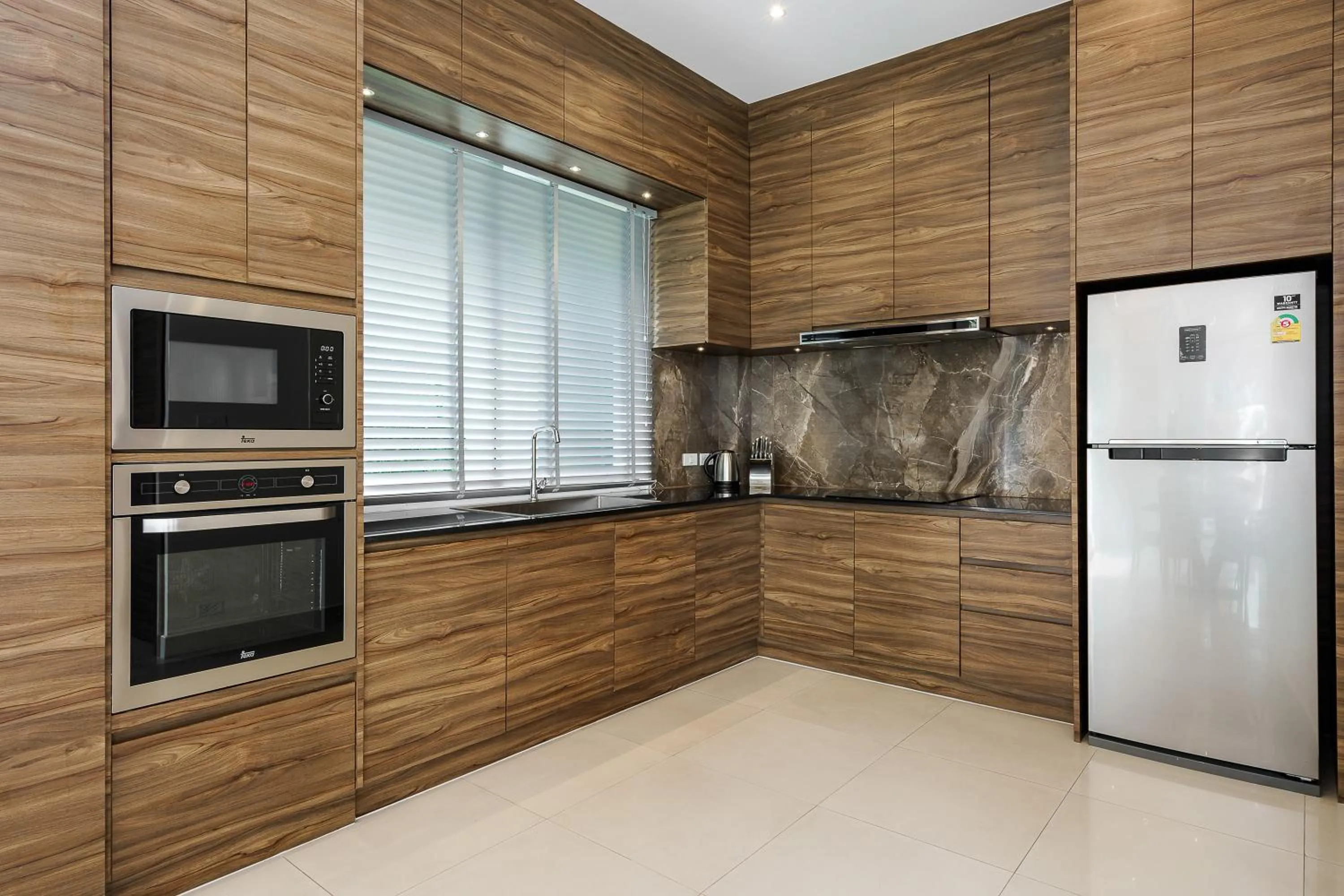 Kitchen or kitchenette in Luxury Pool Villa A14 3BR 6-8 Persons