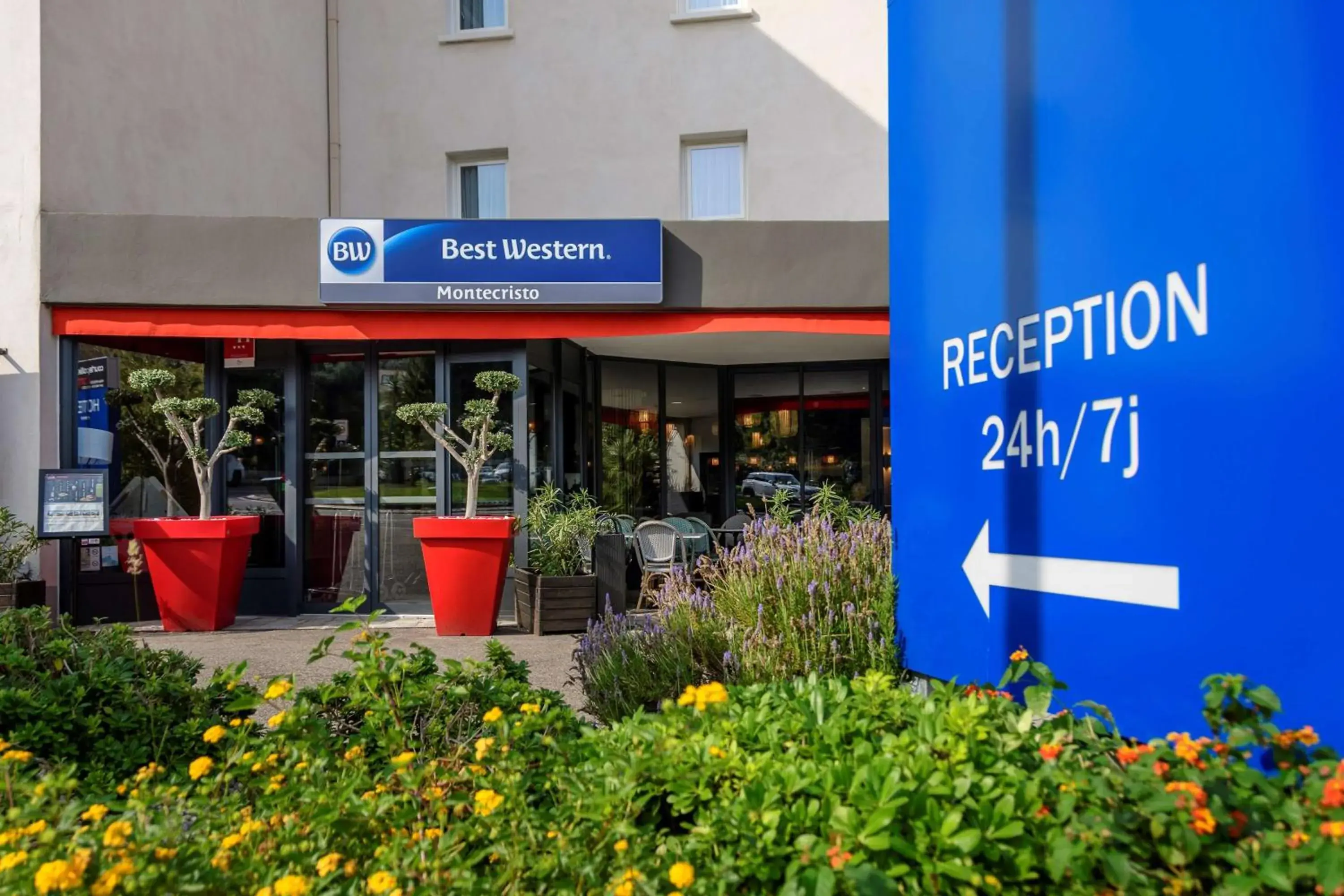 Property building in Best Western Montecristo-Bastia Property building in Best Western Montecristo-Bastia