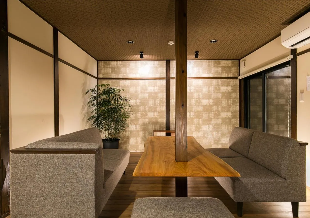 Living room in Wow! KANAZAWA STAY