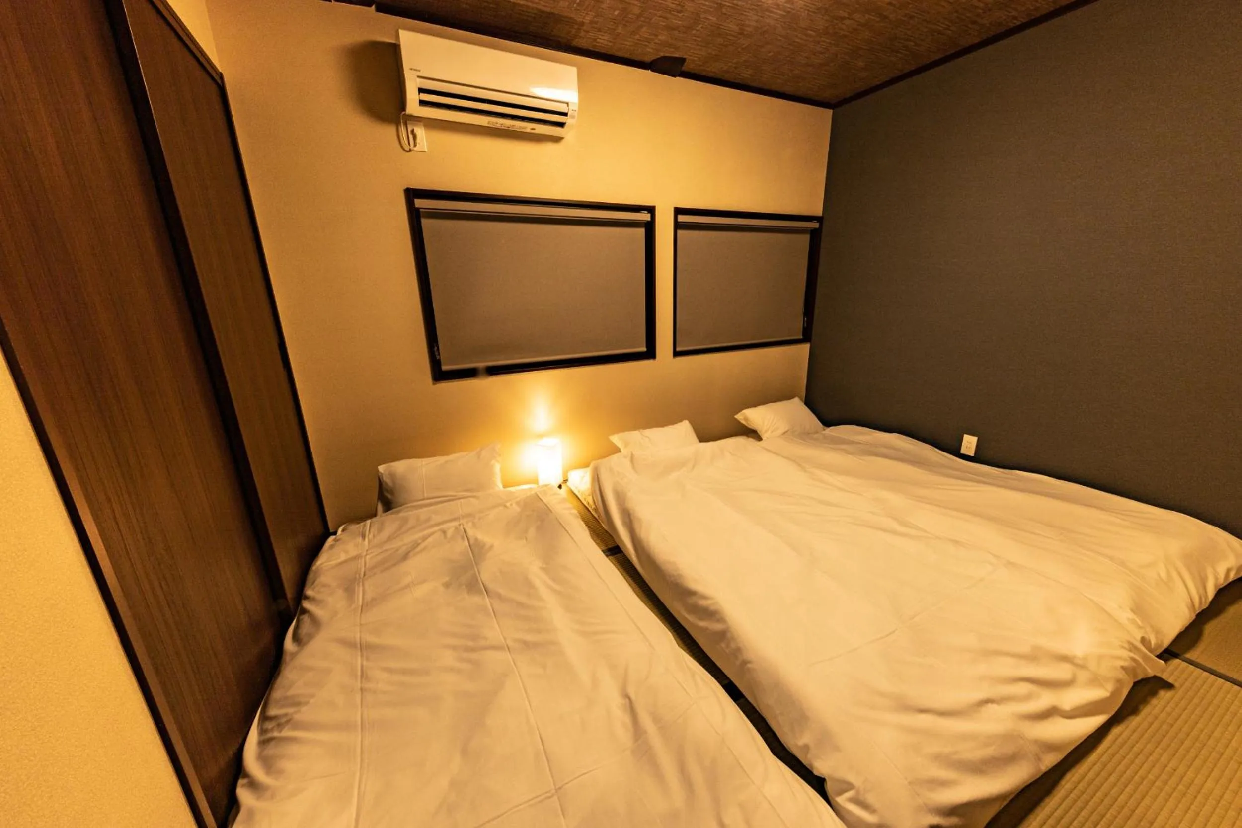 Bed in Wow! KANAZAWA STAY