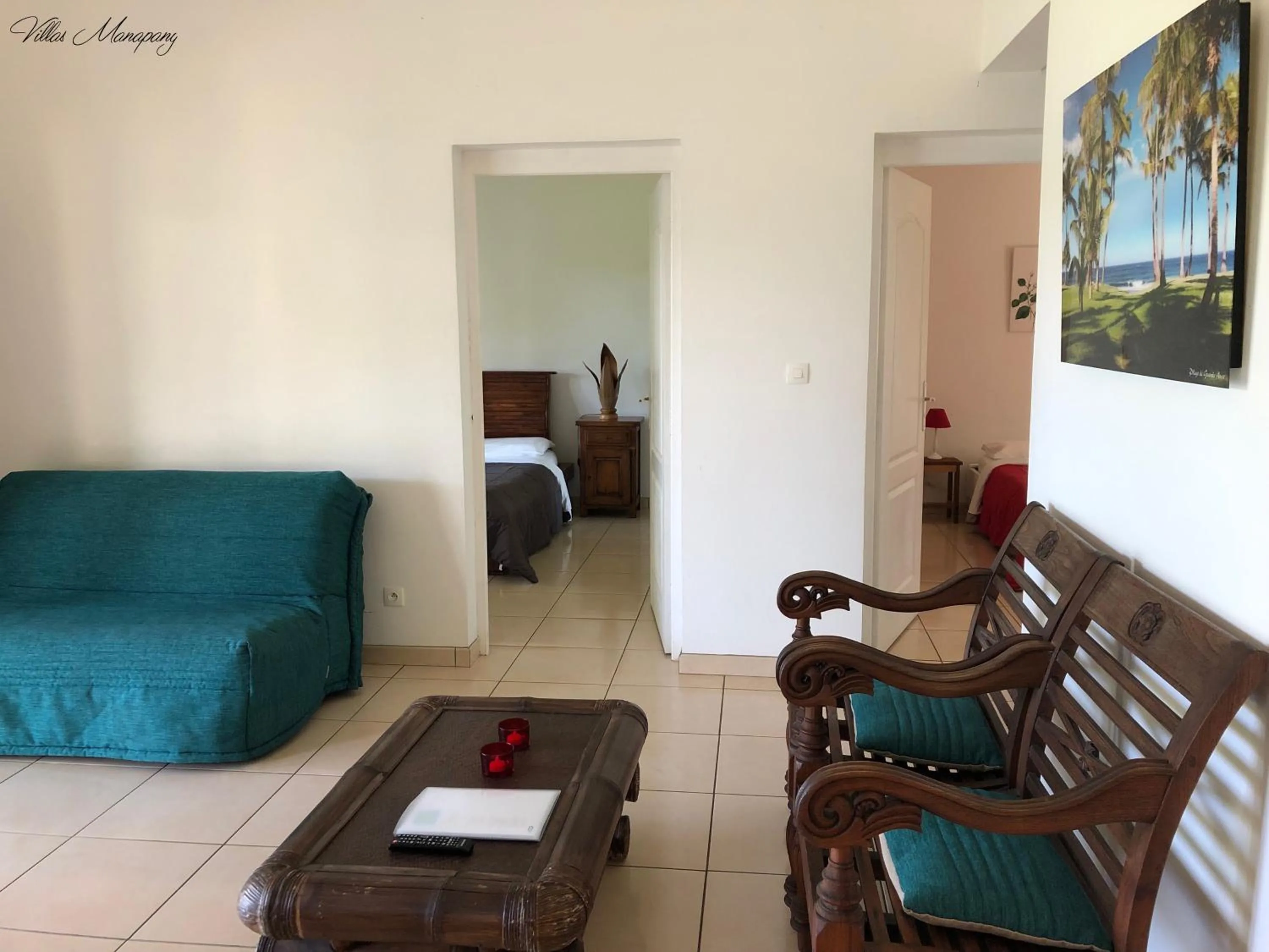 Living room in Villas Manapany