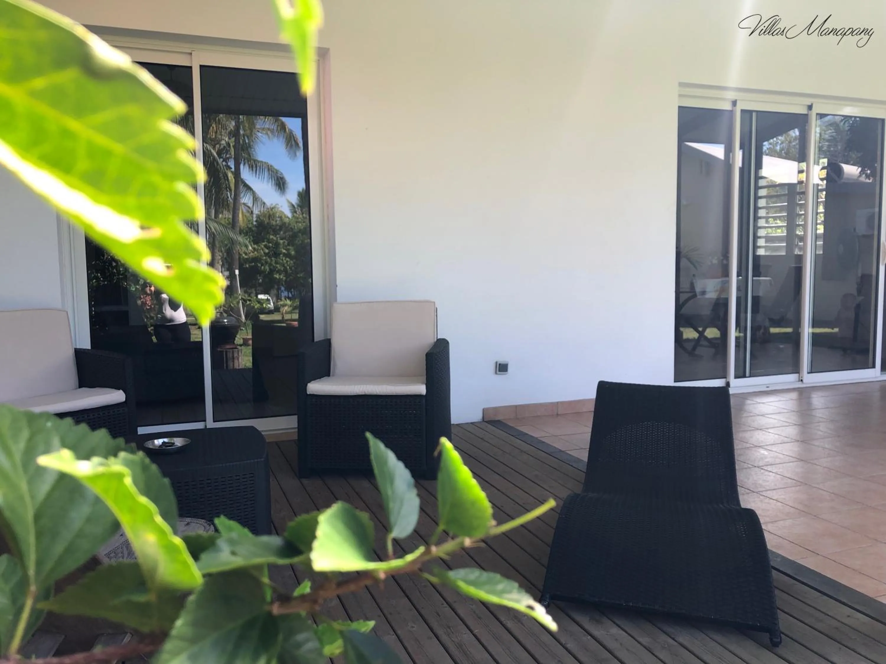 Patio in Villas Manapany