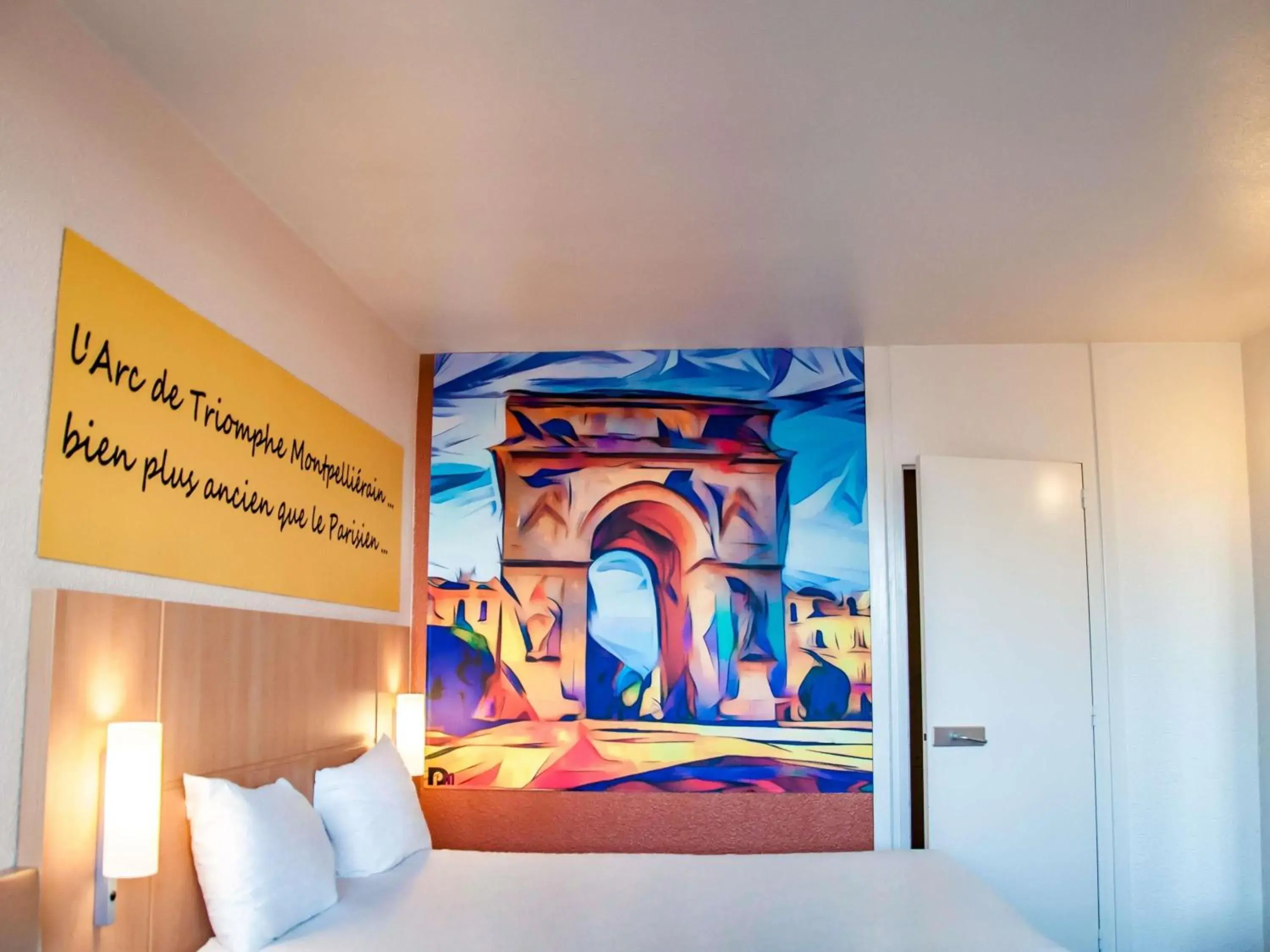 Bed in ibis Montpellier Centre Comedie Bed in ibis Montpellier Centre Comedie