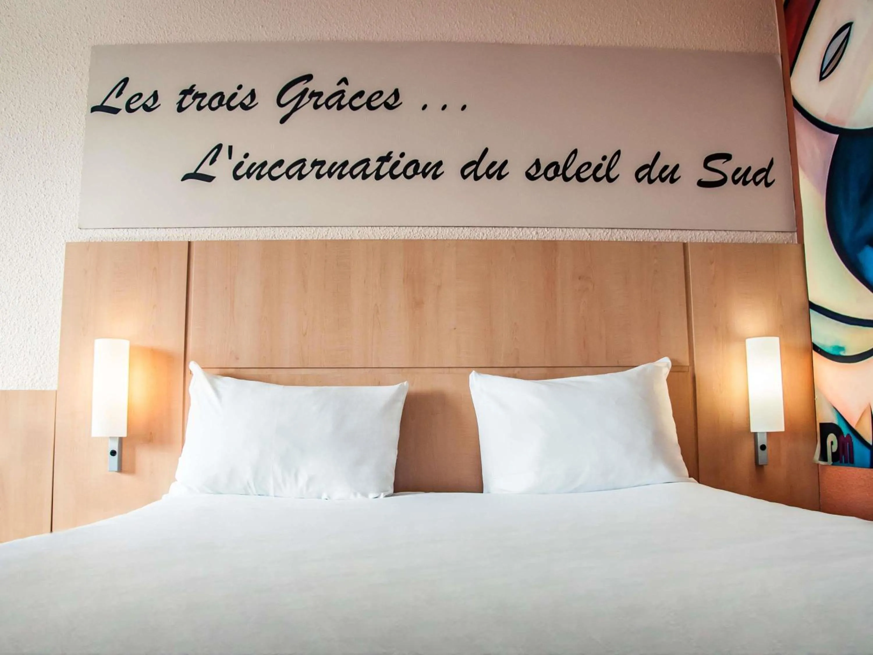 Bed in ibis Montpellier Centre Comedie