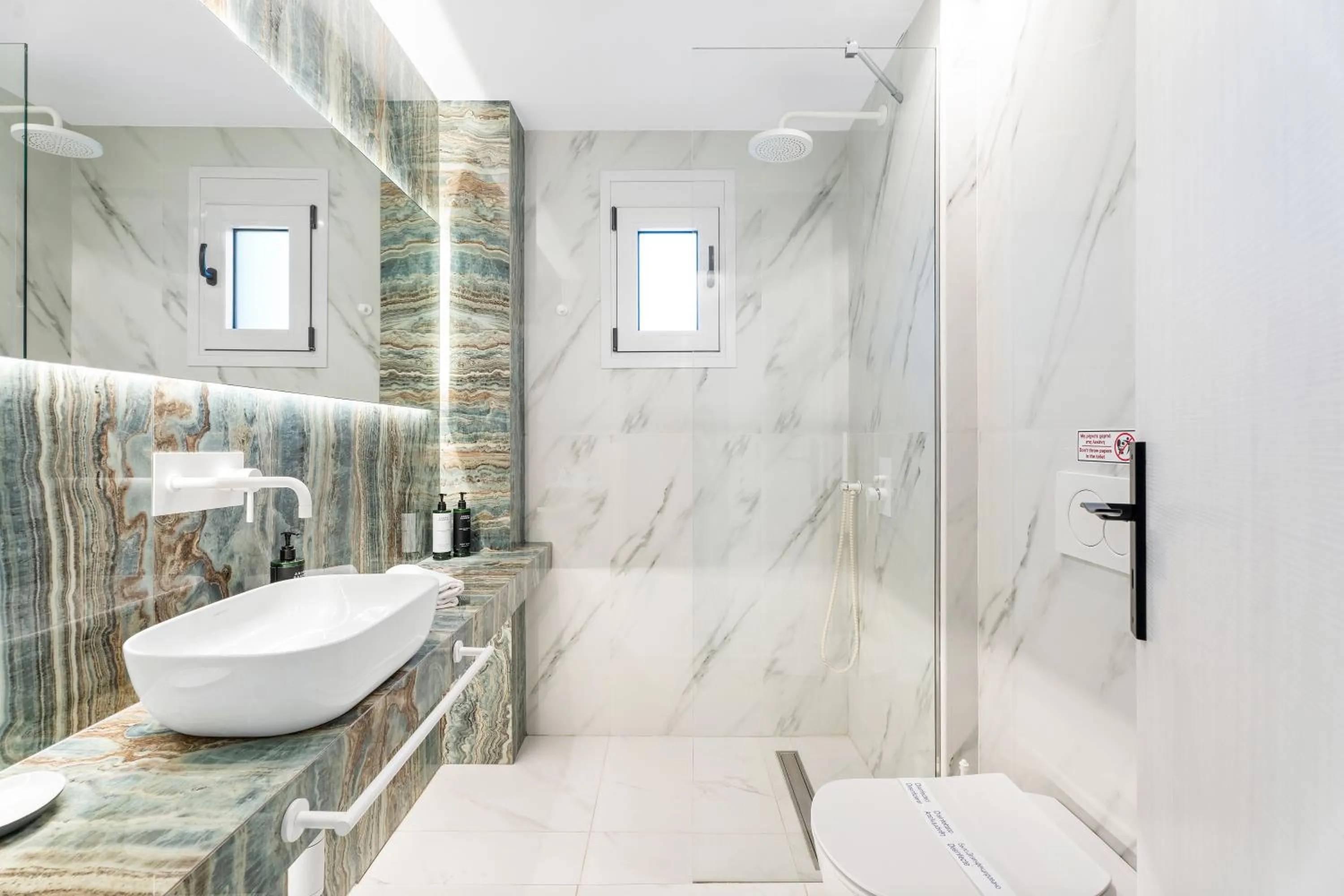 Shower in Frunze Luxury Apartments