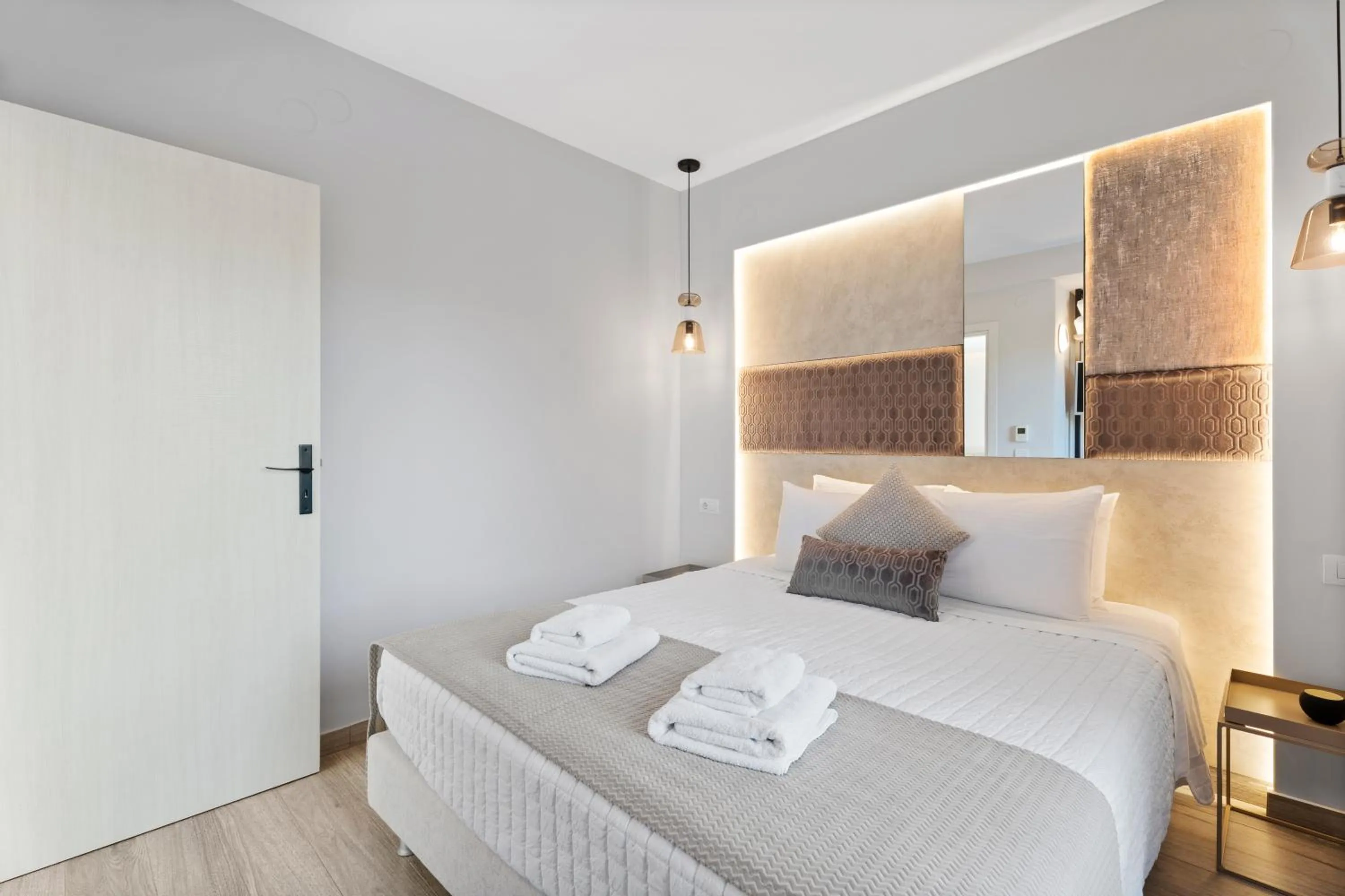 Bed in Frunze Luxury Apartments