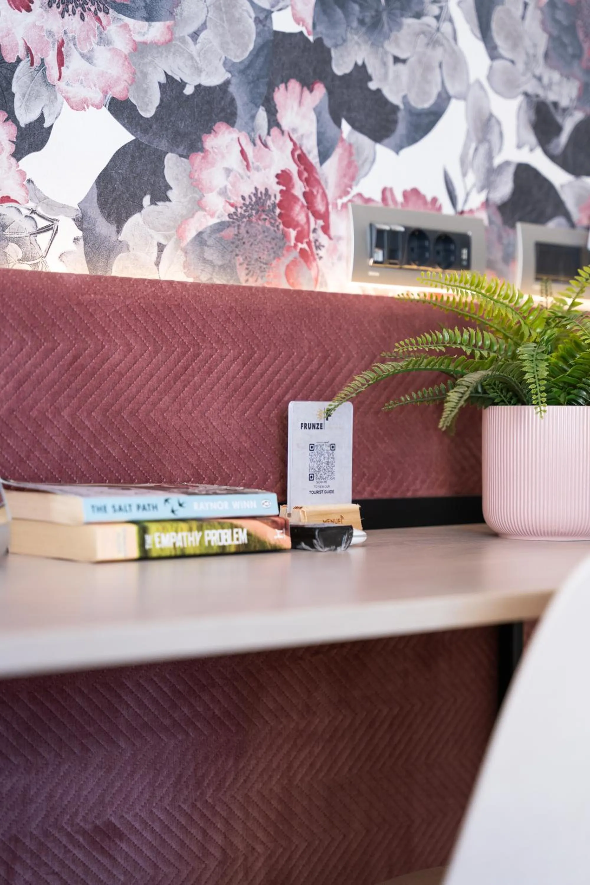 Seating area in Frunze Luxury Apartments