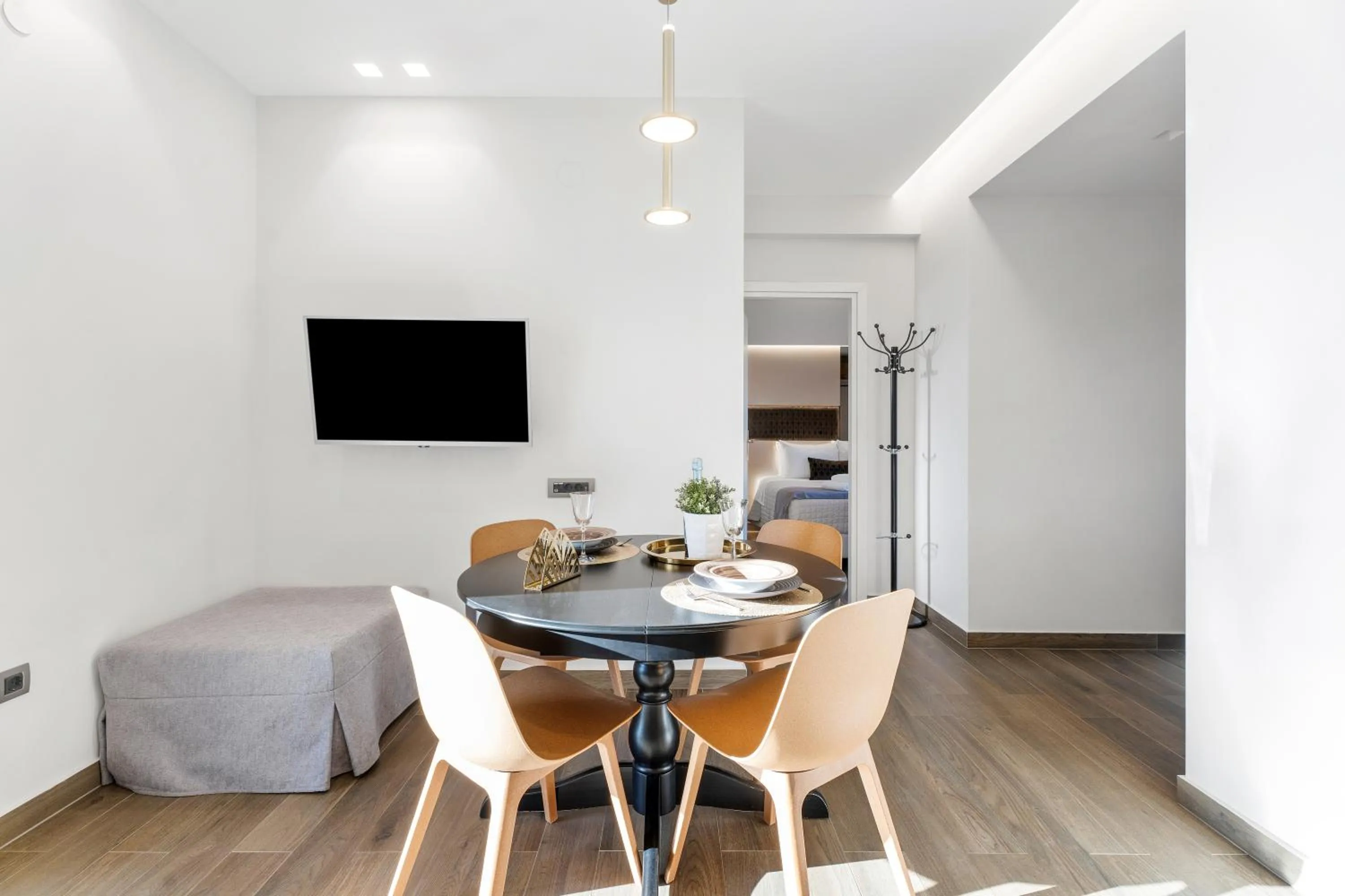 Living room in Frunze Luxury Apartments