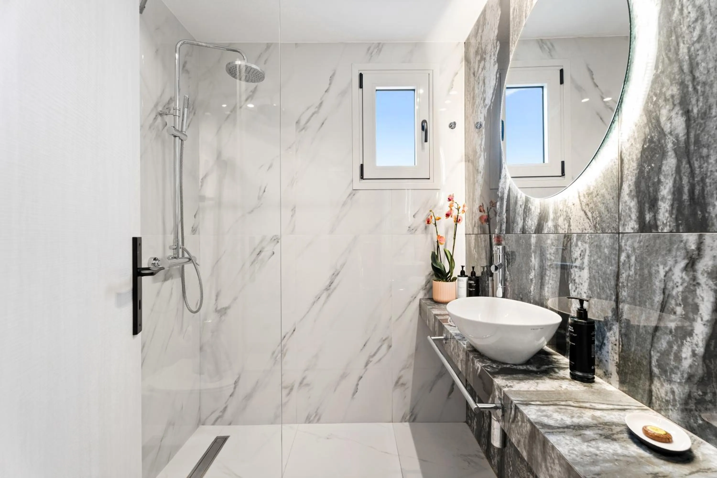 Shower in Frunze Luxury Apartments