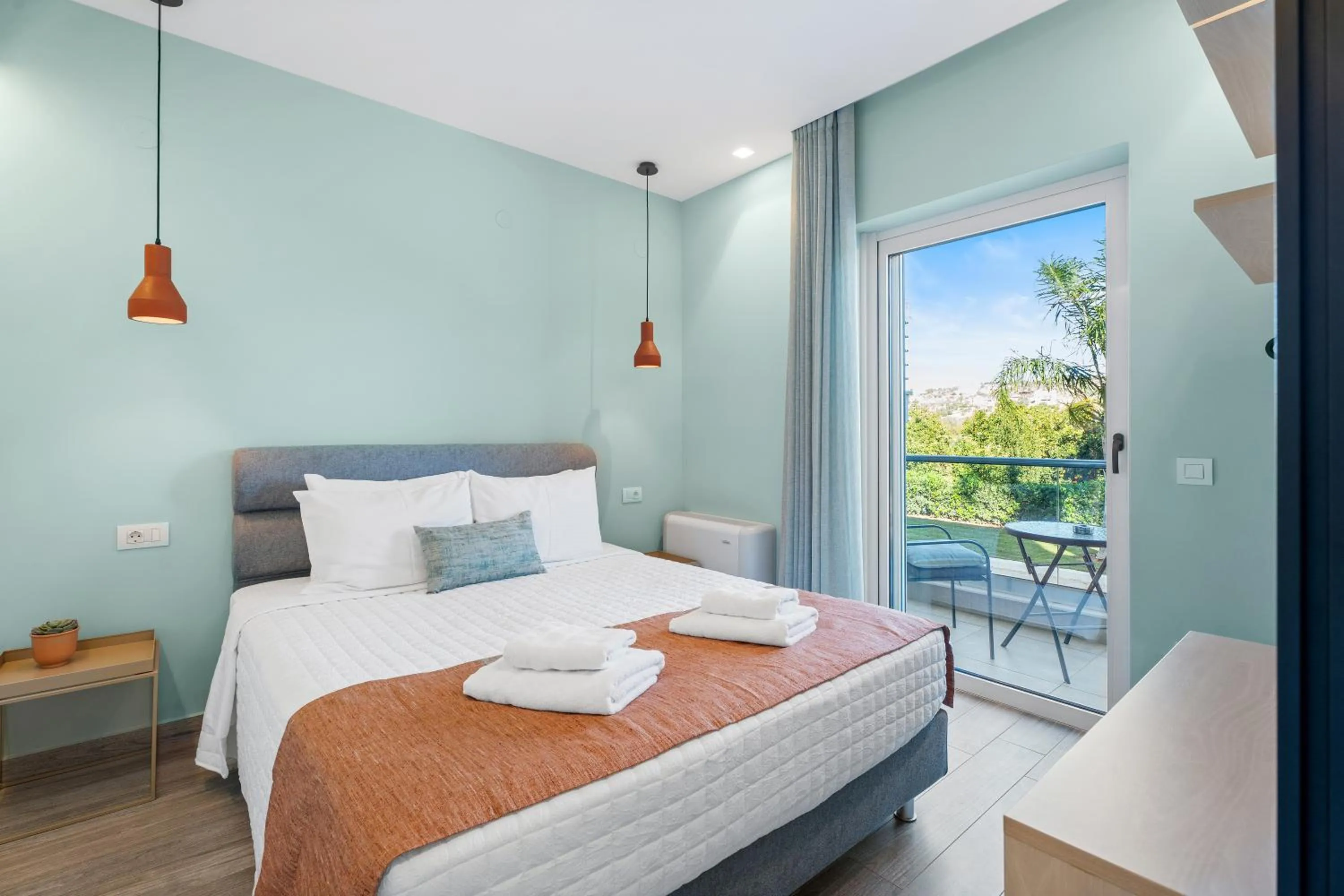 View (from property/room), Bed in Frunze Luxury Apartments