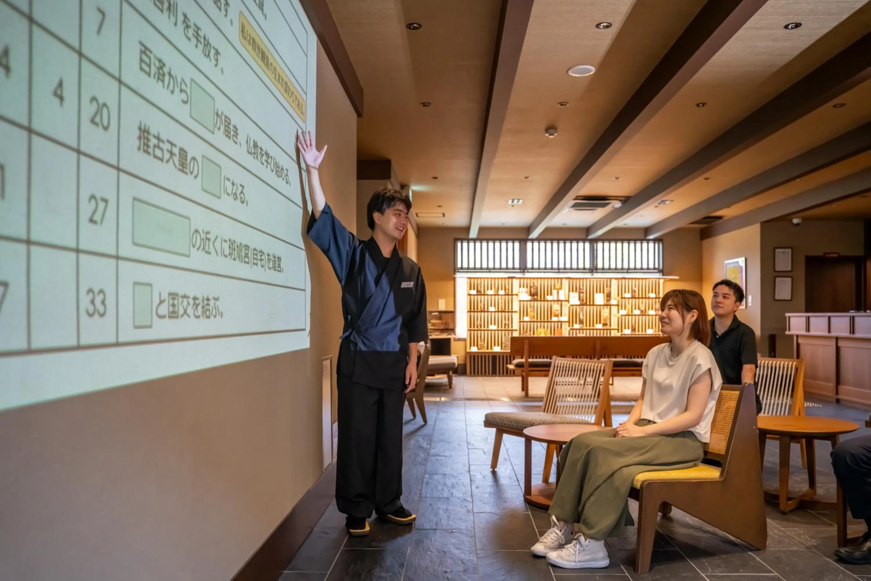 People in Temple Town Hotel WAQOO Horyuji