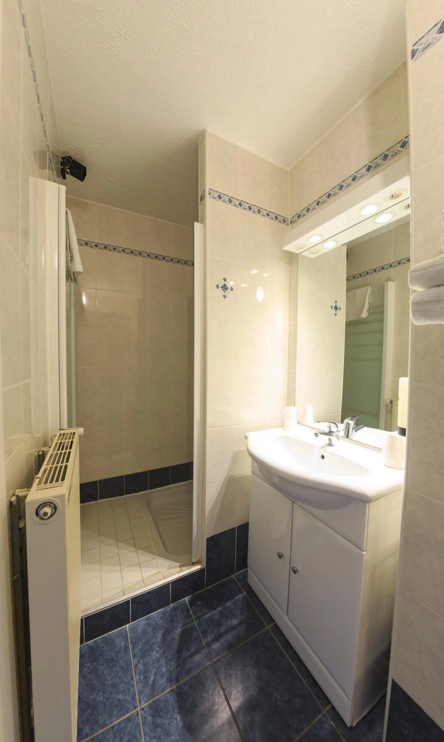 Bathroom in Logis hôtel Annecy nord / Argonay