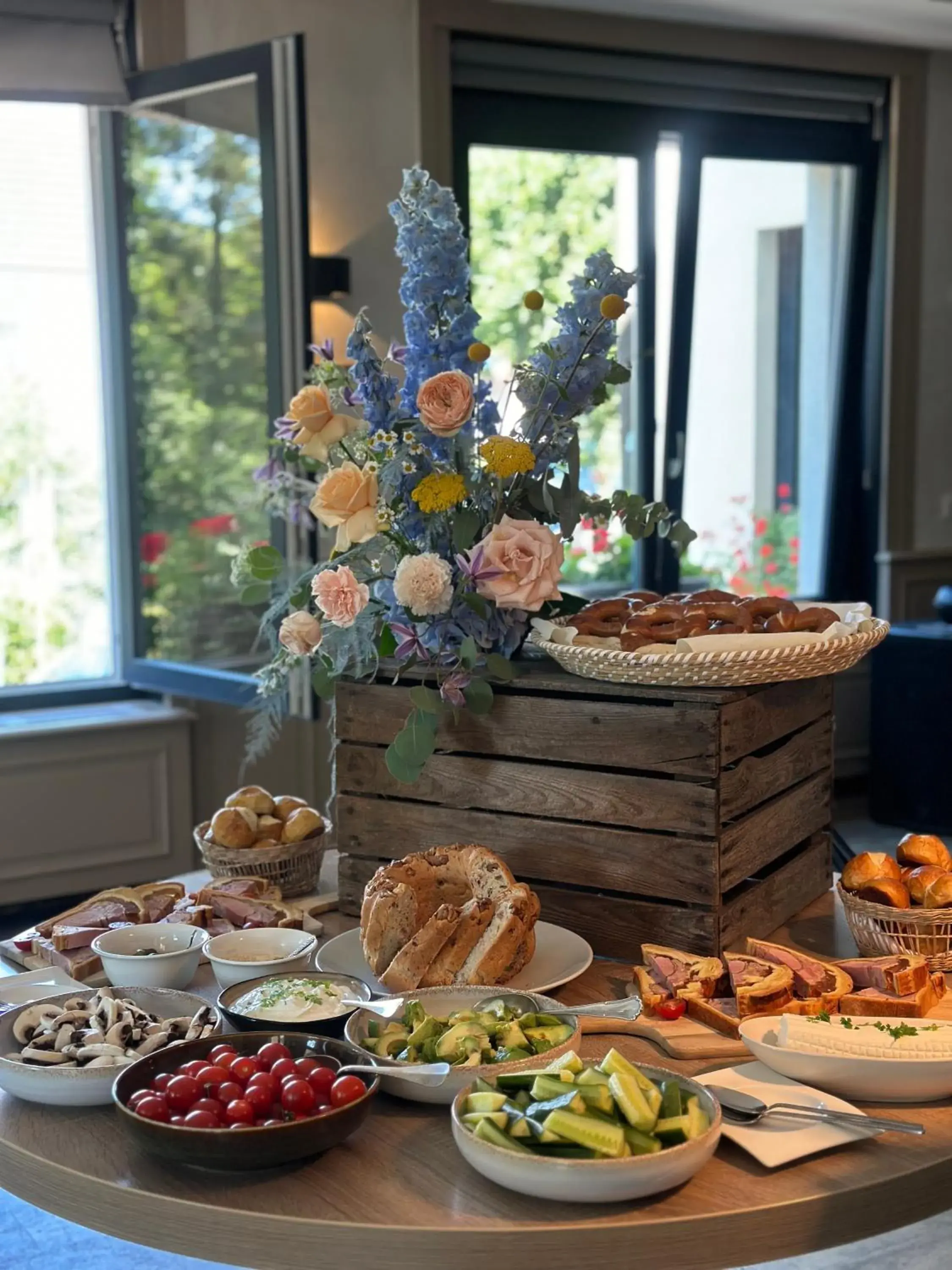 Breakfast in Maison Jenny Hotel Restaurant & Spa Breakfast in Maison Jenny Hotel Restaurant & Spa