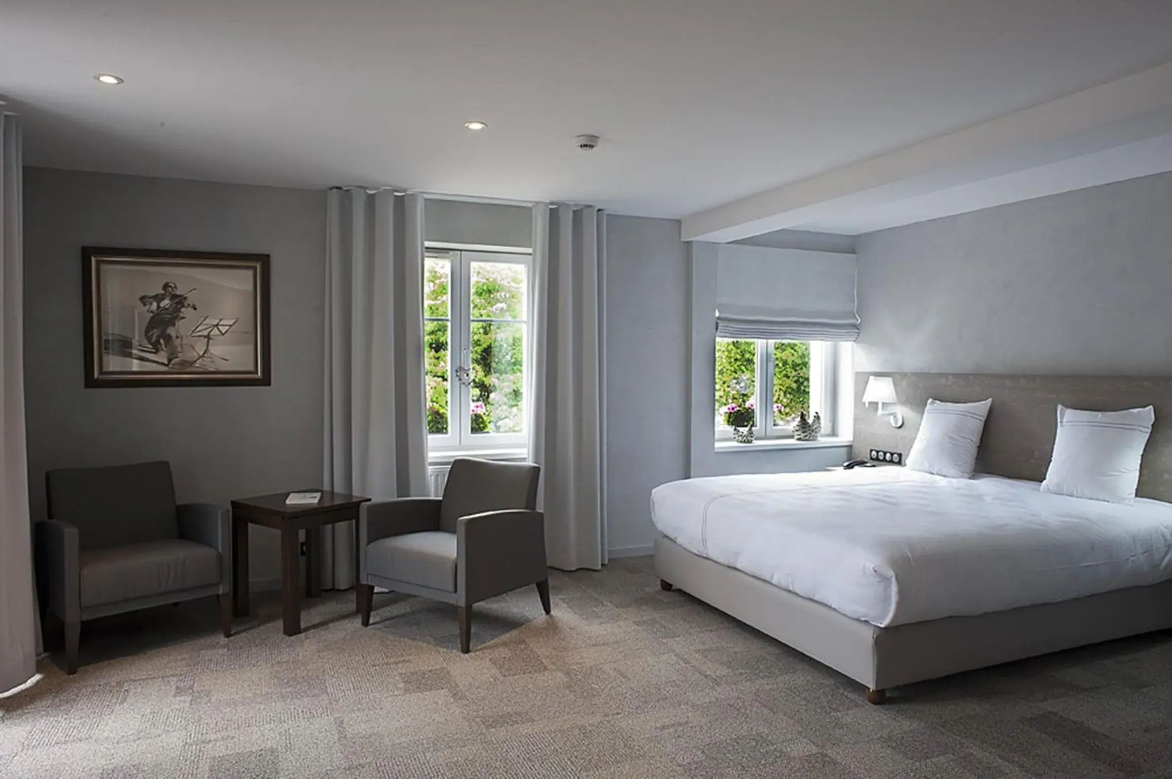 Bedroom, Bed in Maison Jenny Hotel Restaurant & Spa Bedroom, Bed in Maison Jenny Hotel Restaurant & Spa