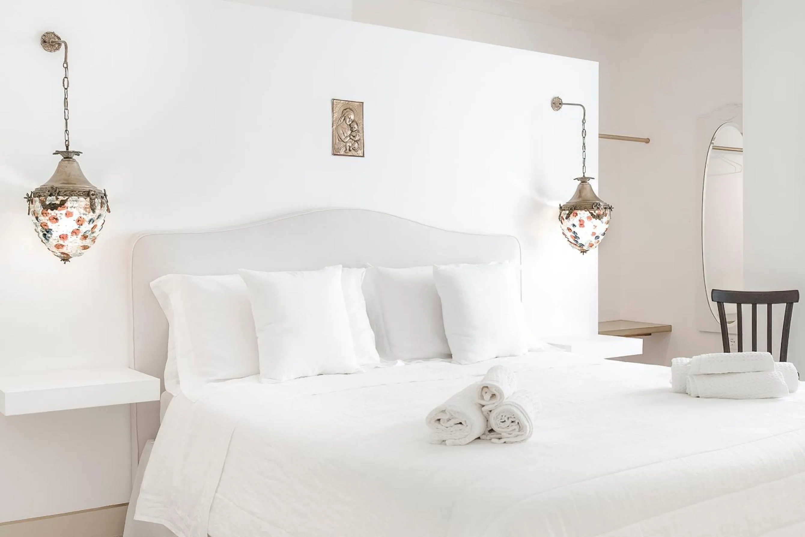 Bed in Relais Carlo Alberto