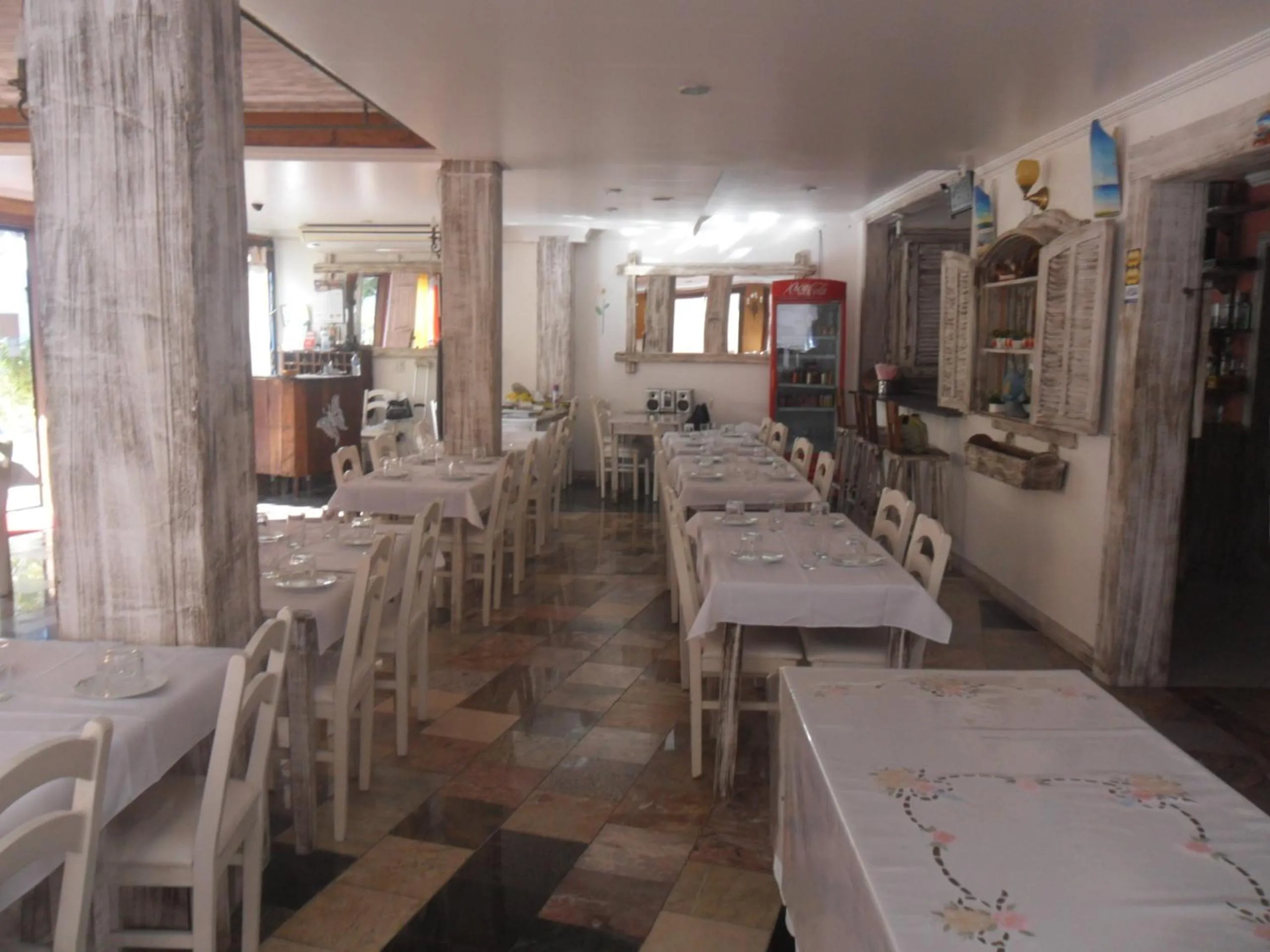 Dining area in Pousada La Lampara
