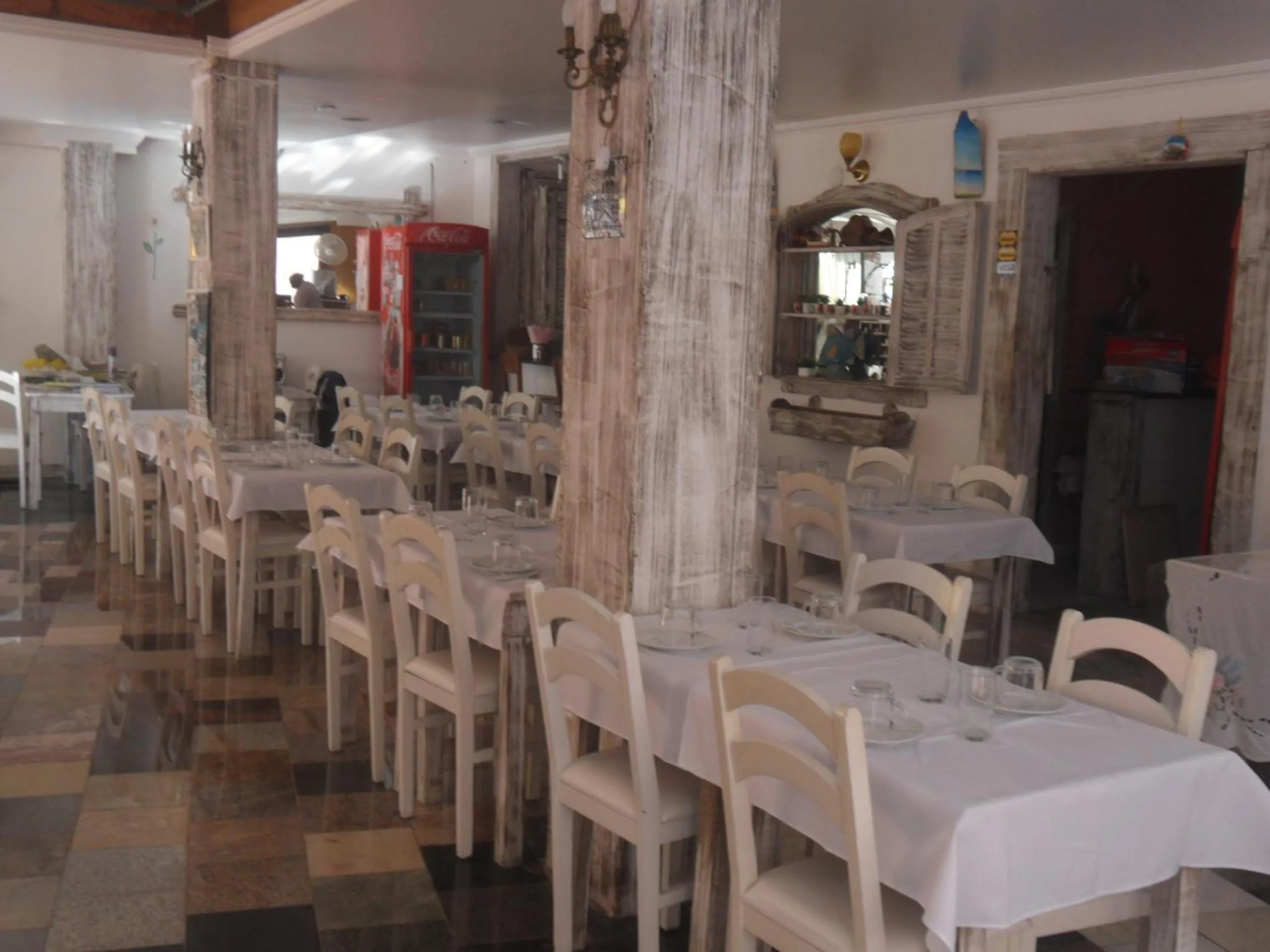 Dining area in Pousada La Lampara