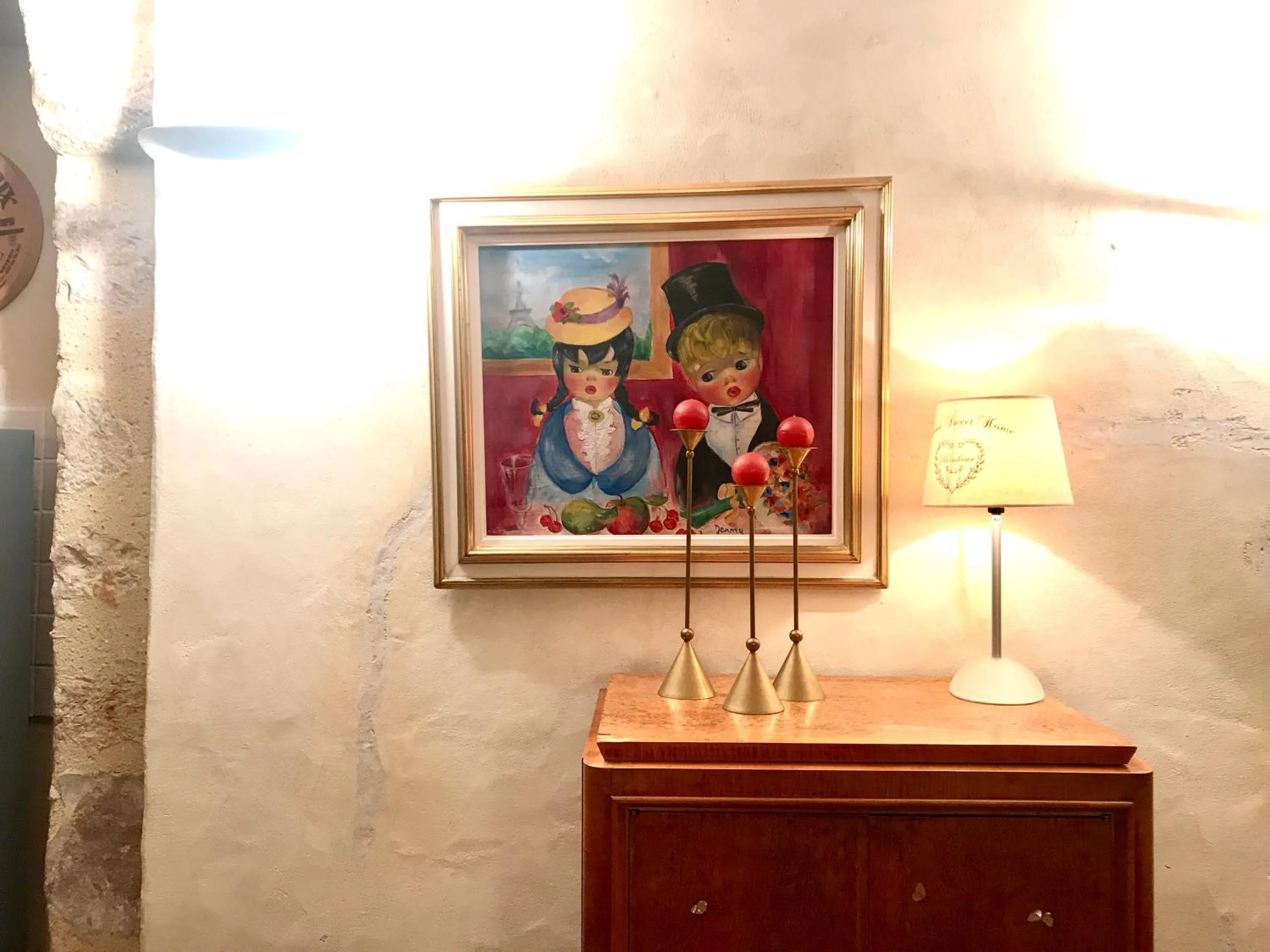 Living room in Logis Saint-Flaceau