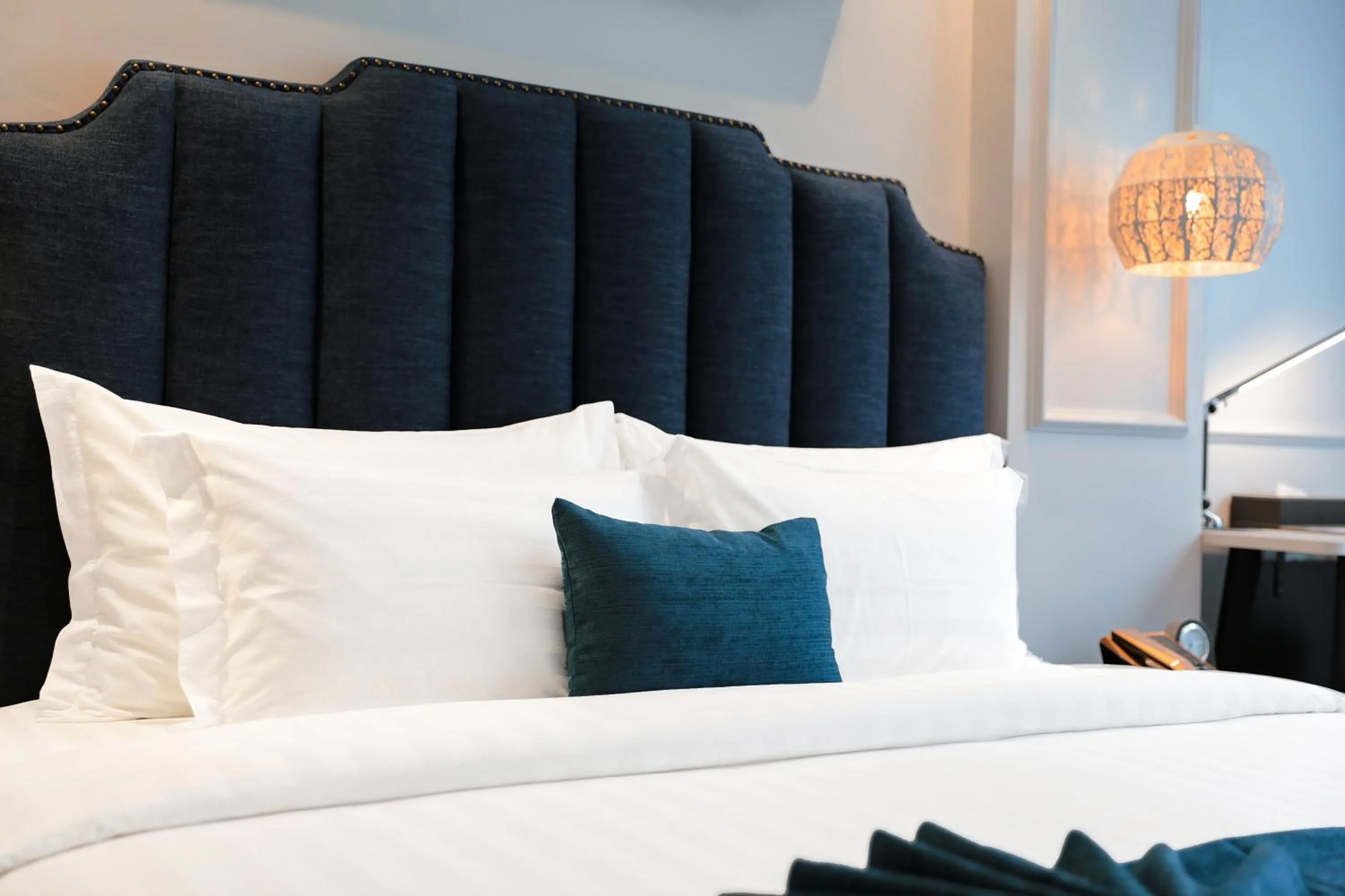 Bed in Hanoi Fiesta Central Hotel and Spa