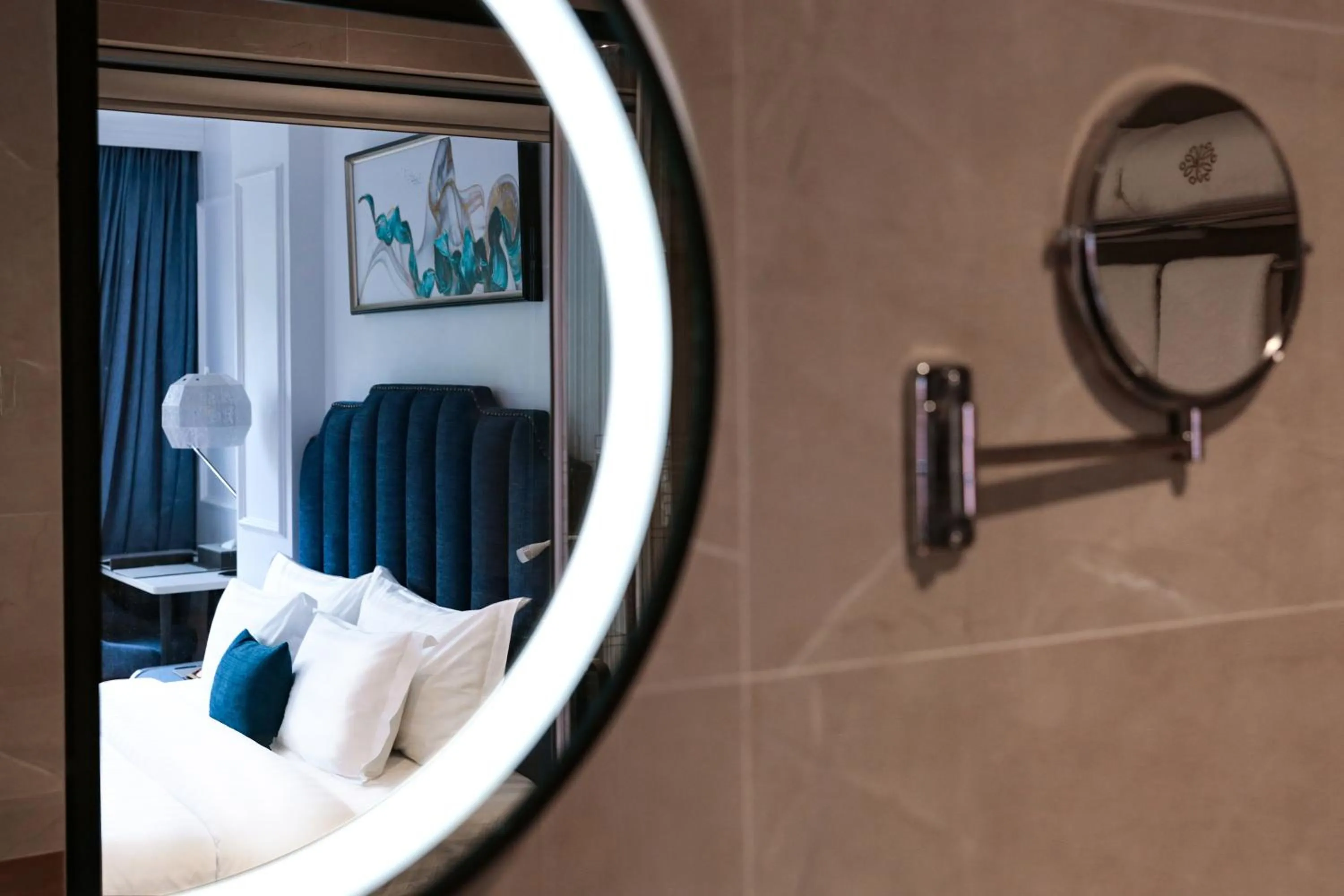 Bed in Hanoi Fiesta Central Hotel and Spa