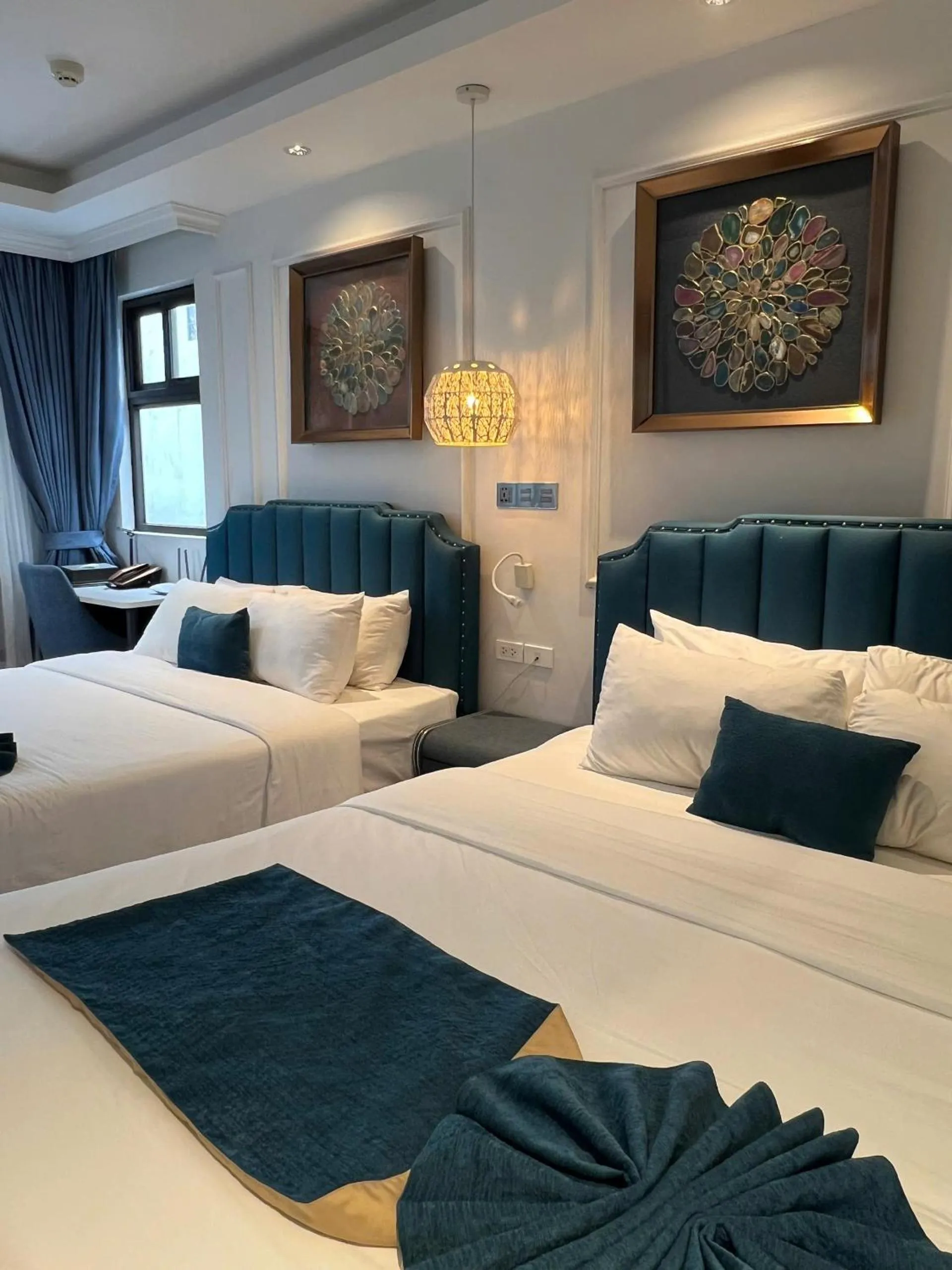 Bed in Hanoi Fiesta Central Hotel and Spa