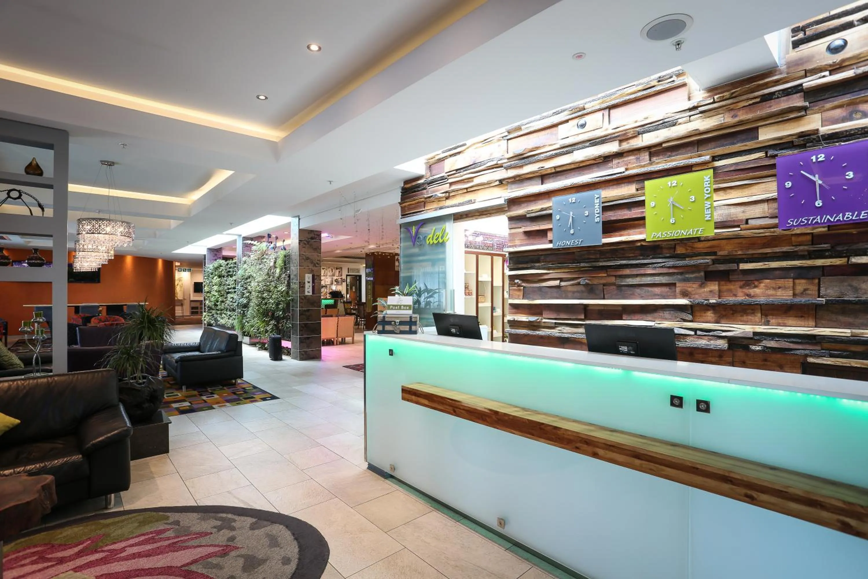 Lobby or reception in Hotel Verde Cape Town Airport