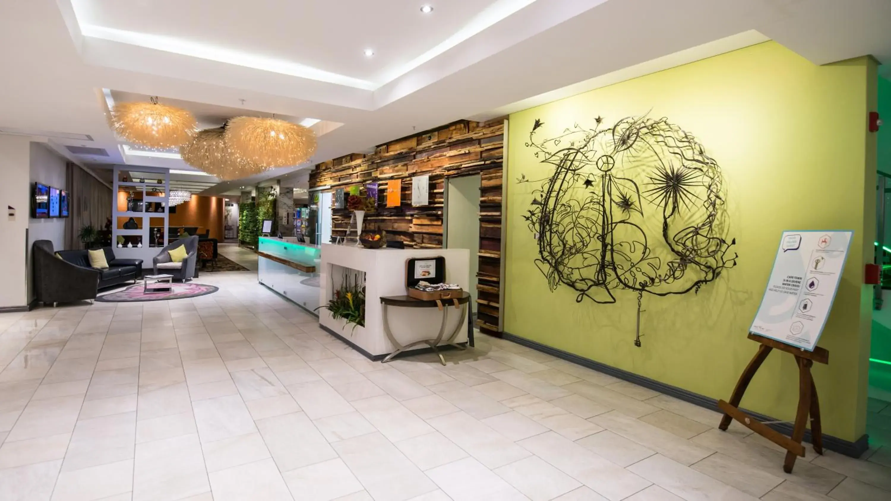 Lobby or reception in Hotel Verde Cape Town Airport Lobby or reception in Hotel Verde Cape Town Airport