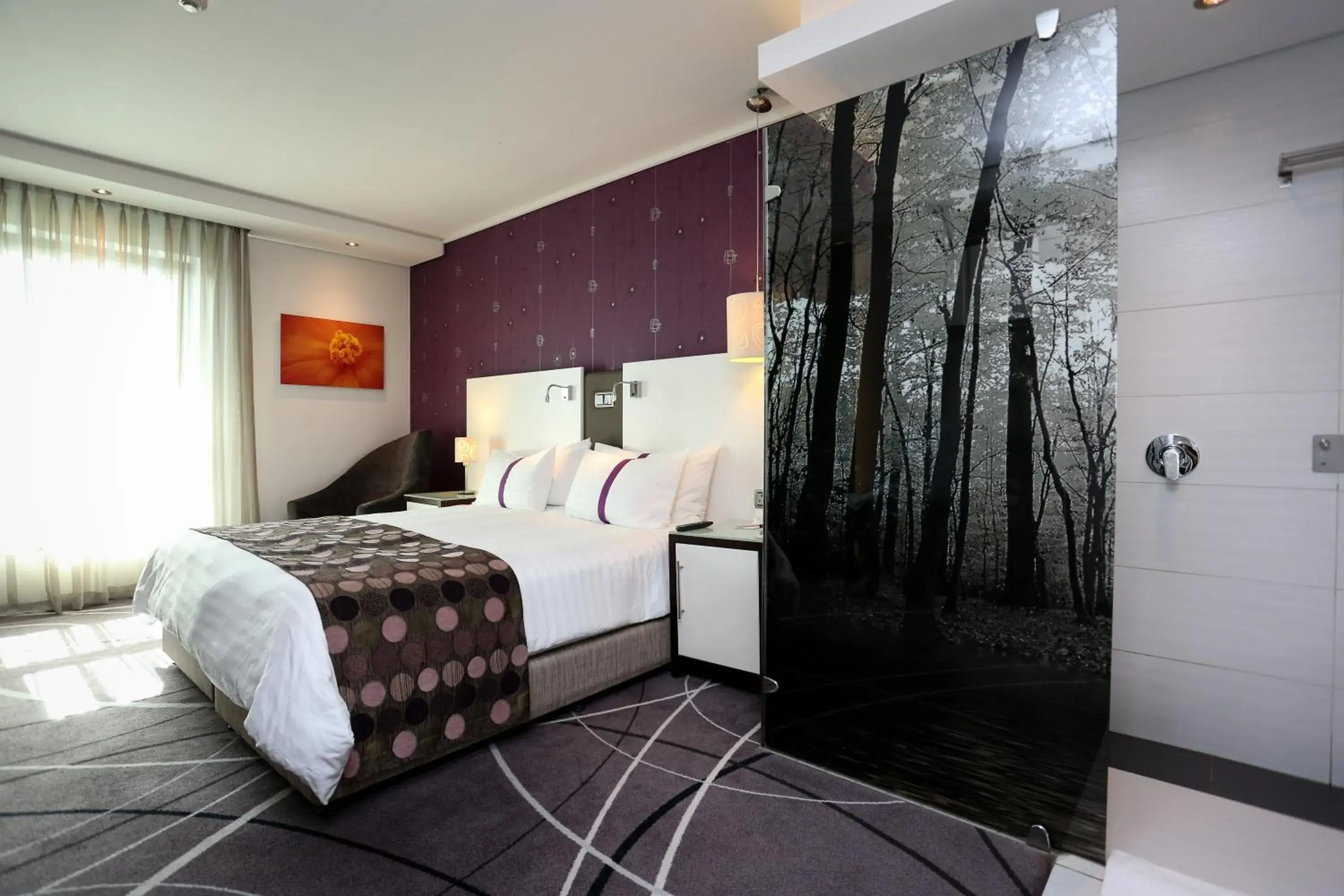 Bathroom, Bed in Hotel Verde Cape Town Airport Bathroom, Bed in Hotel Verde Cape Town Airport