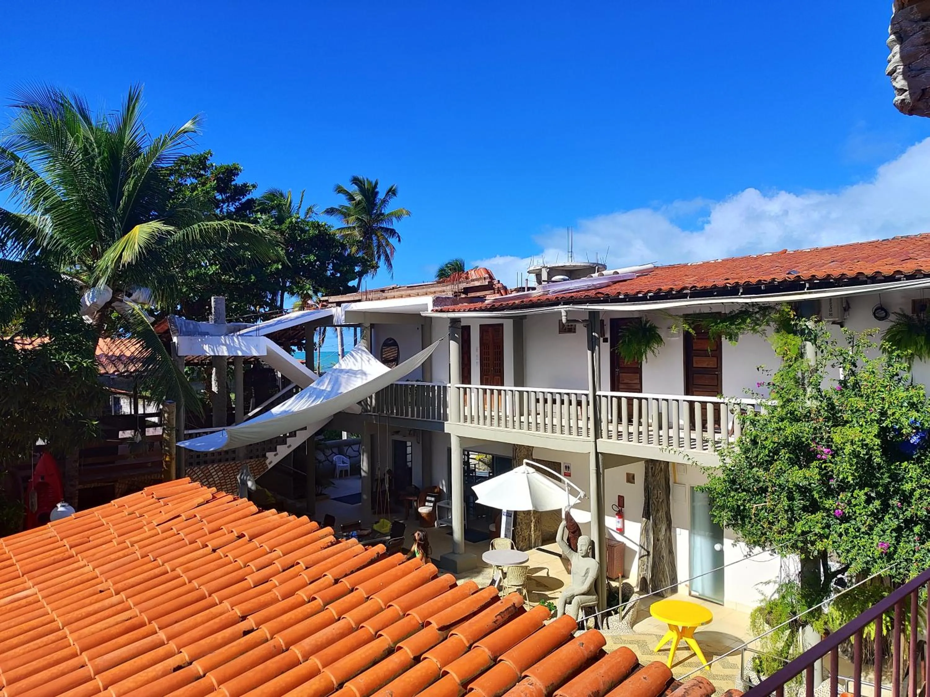 Balcony/Terrace in Pousada Água de Fuego