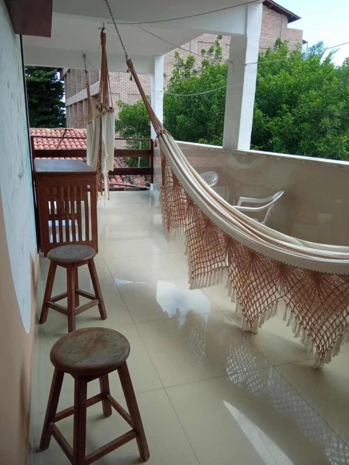 Balcony/Terrace in Pousada Água de Fuego