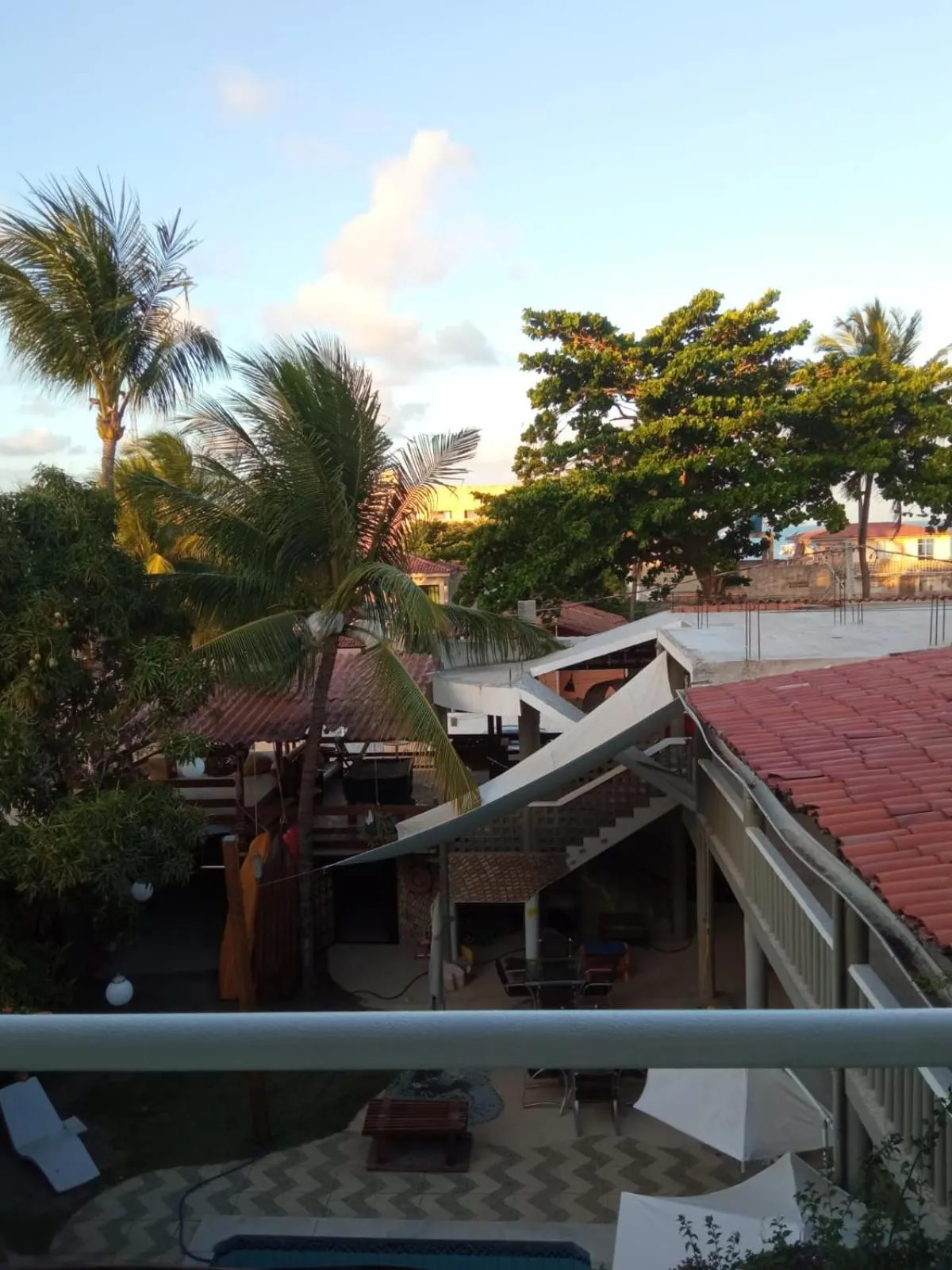 Pool view in Pousada Água de Fuego